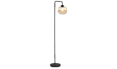 Places of Style Stehlampe »Keanu«, E27, 1 St., Stehleuchte mit Glasschirm, Riffeloptik kaufen