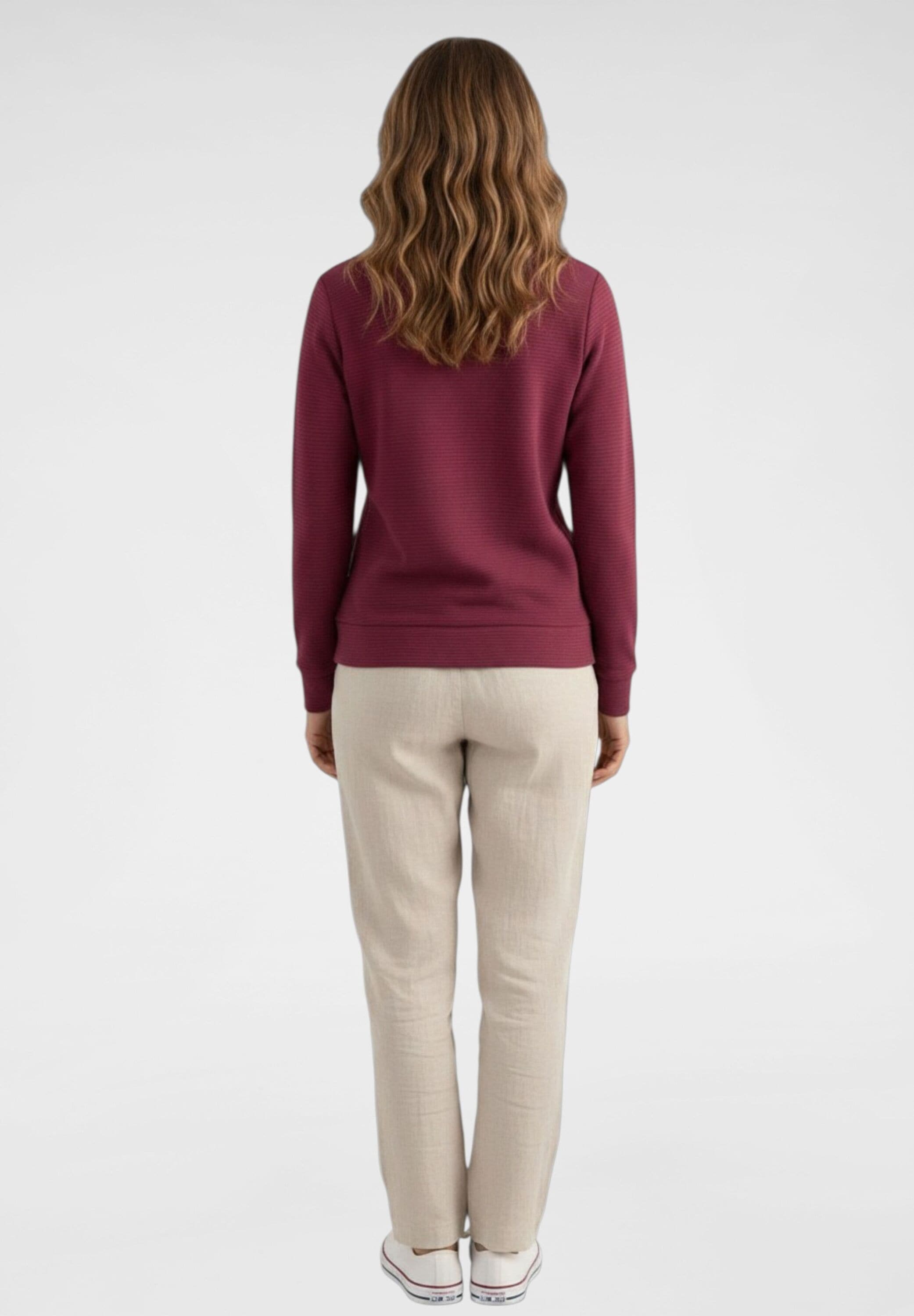 NAVIGAZIONE Kapuzensweatshirt »NAVIGAZIONE Sweatshirt«, modisch lockerer Stehkragen
