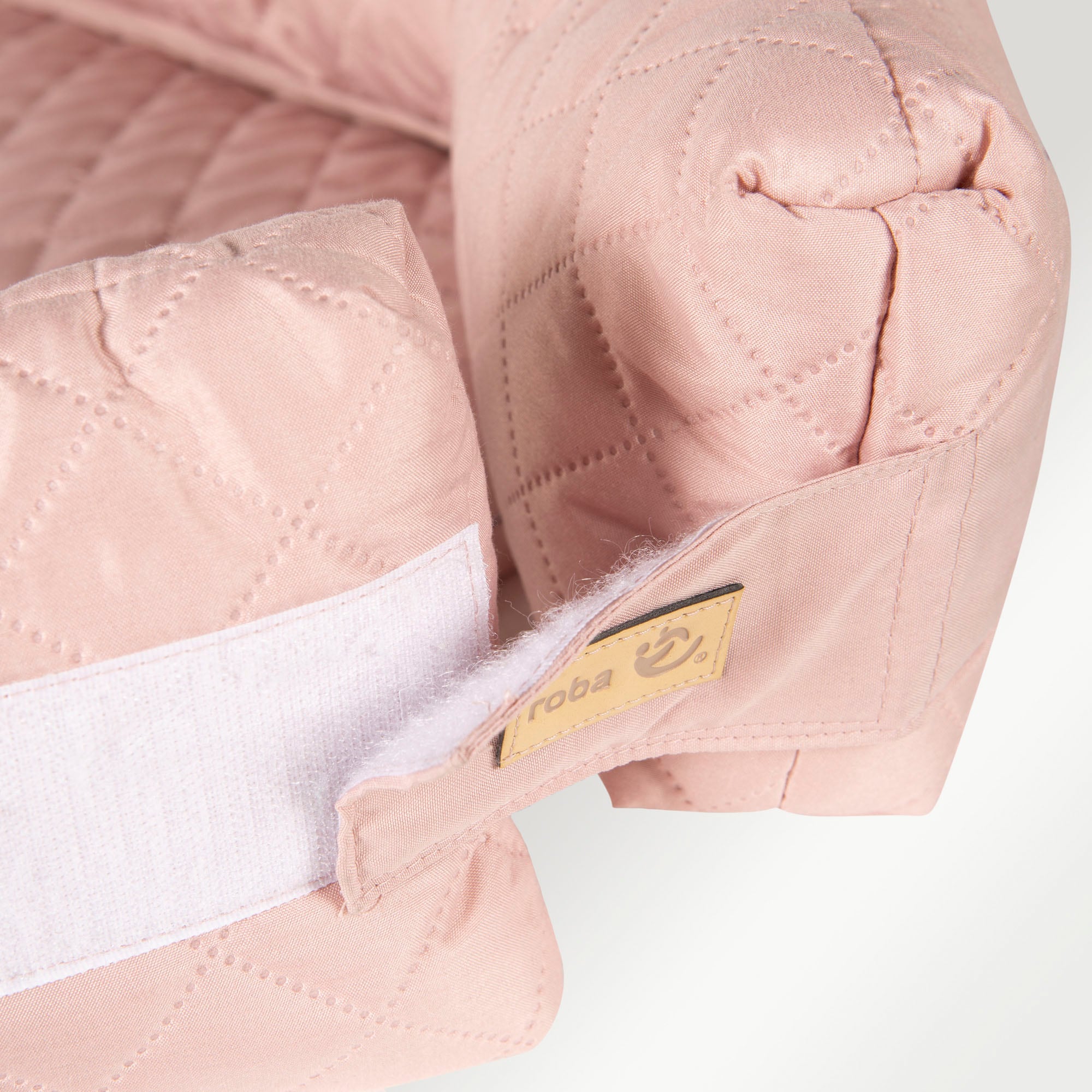 roba® Kuschelnest »Babylounge, Style, rose/mauve« 3in1