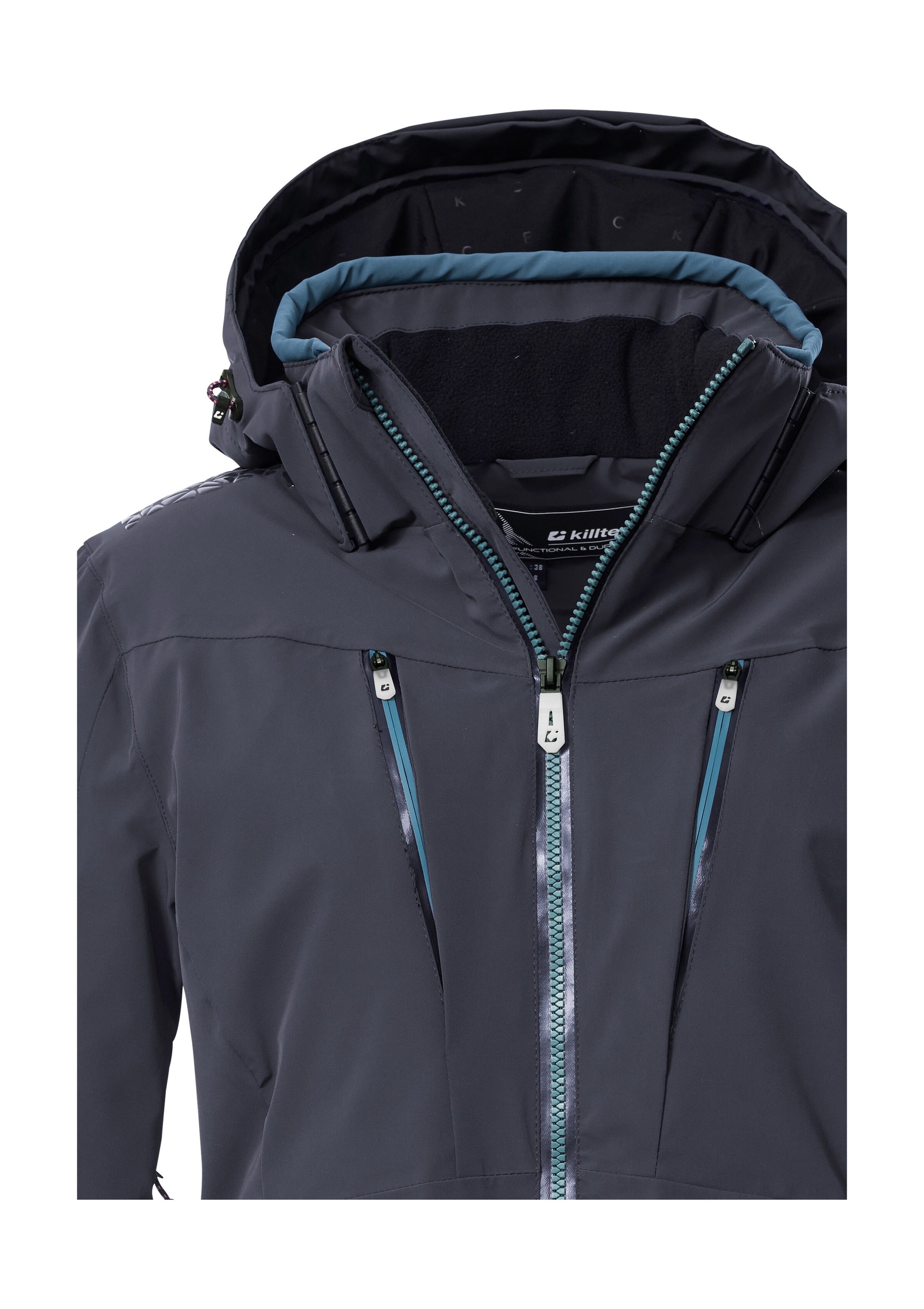 Killtec Skijacke »KSW 42 WMN SKI JCKT« Wasserdicht, atmungsaktiv, 4-Wege-Stretch, viele Taschen