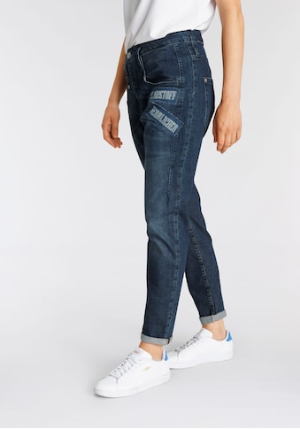 Herrlicher Ankle-Jeans »SHYRA CROPPED ORGANIC«, mit seitlicher Logo-Applizierung kaufen