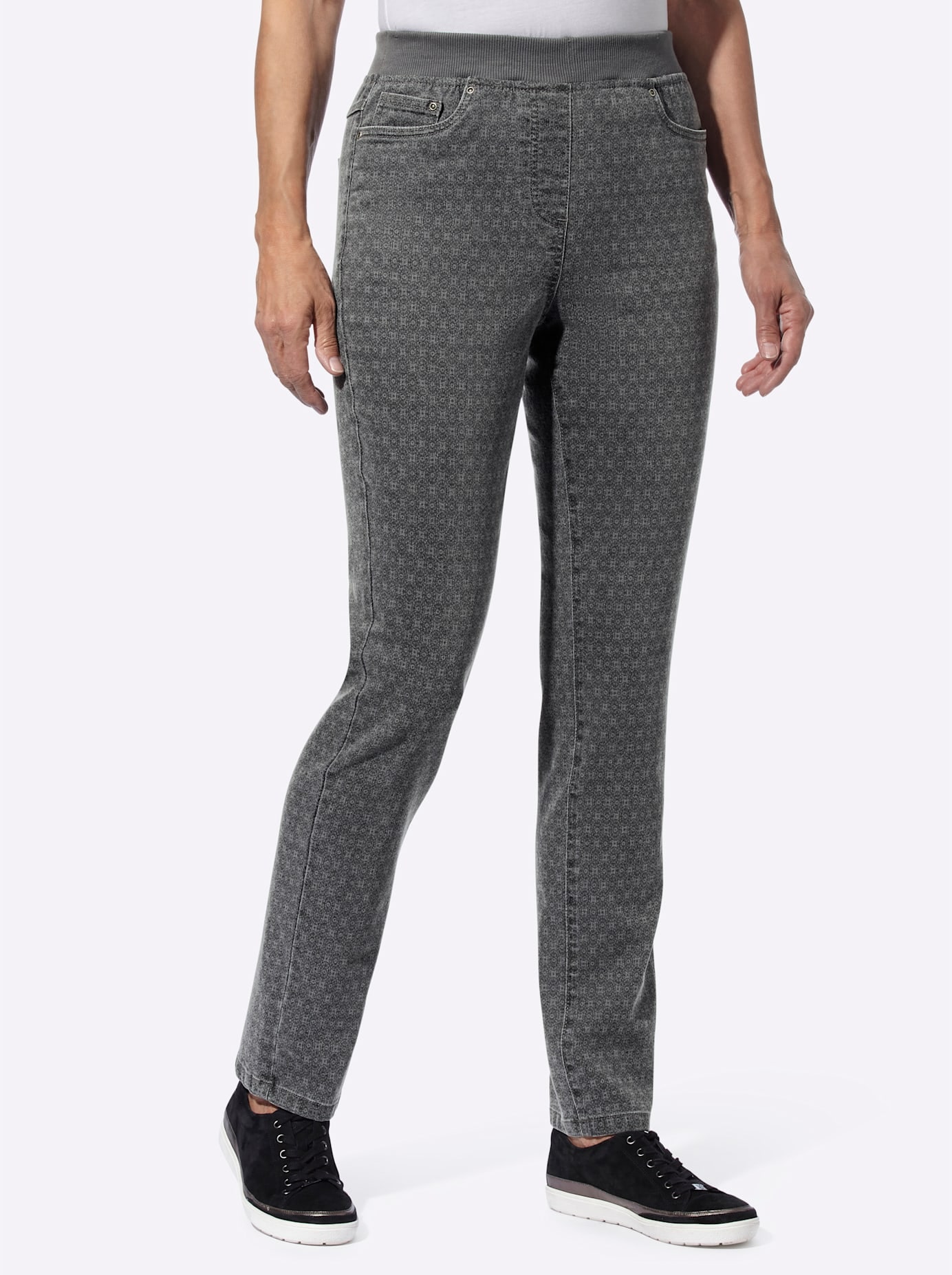 Classic Basics Schlupfjeans, (1 tlg.)