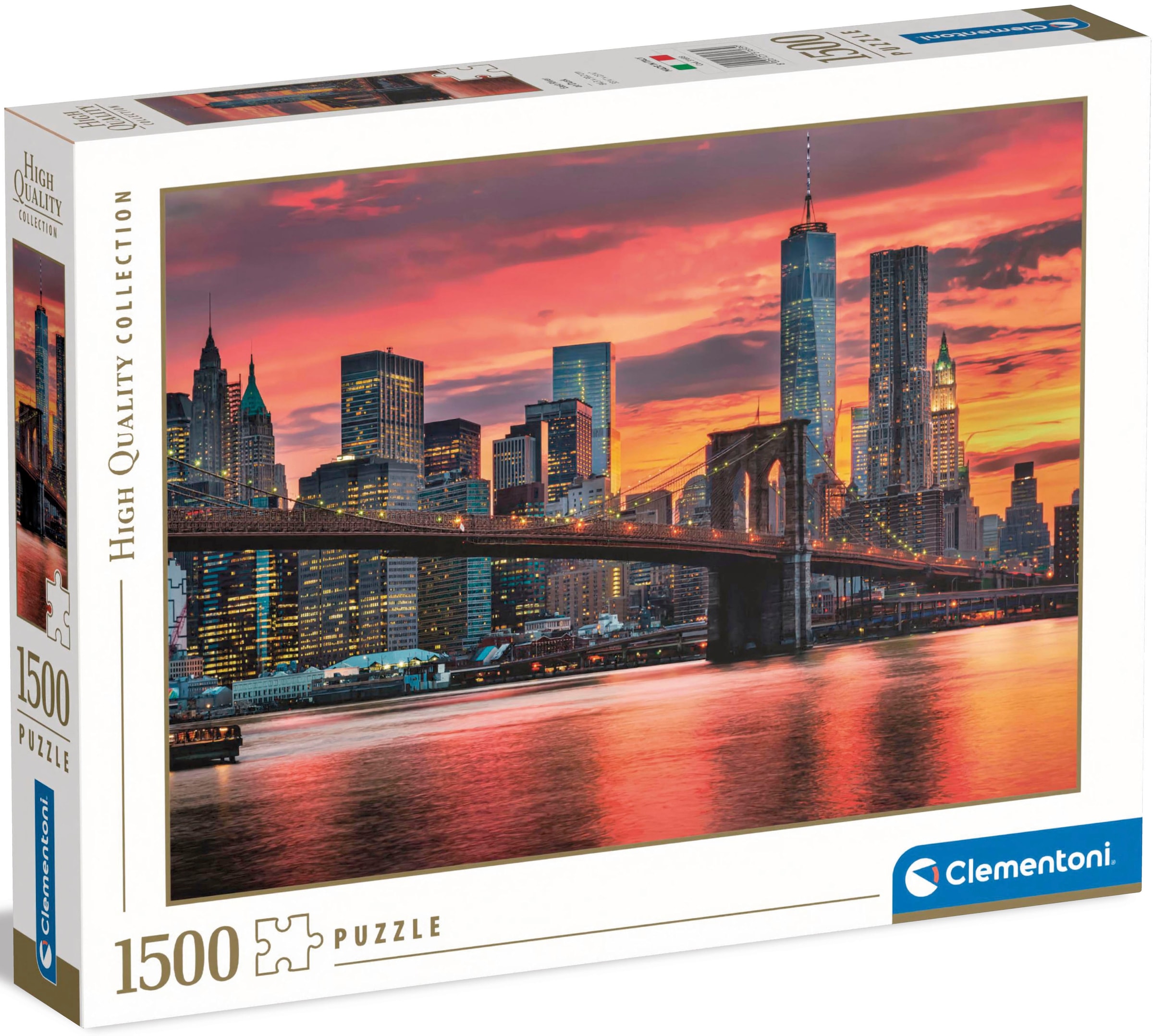Clementoni® Puzzle »High Quality Collection, East River im Morgengrauen«, Made in Europe; FSC® - schützt Wald - weltweit