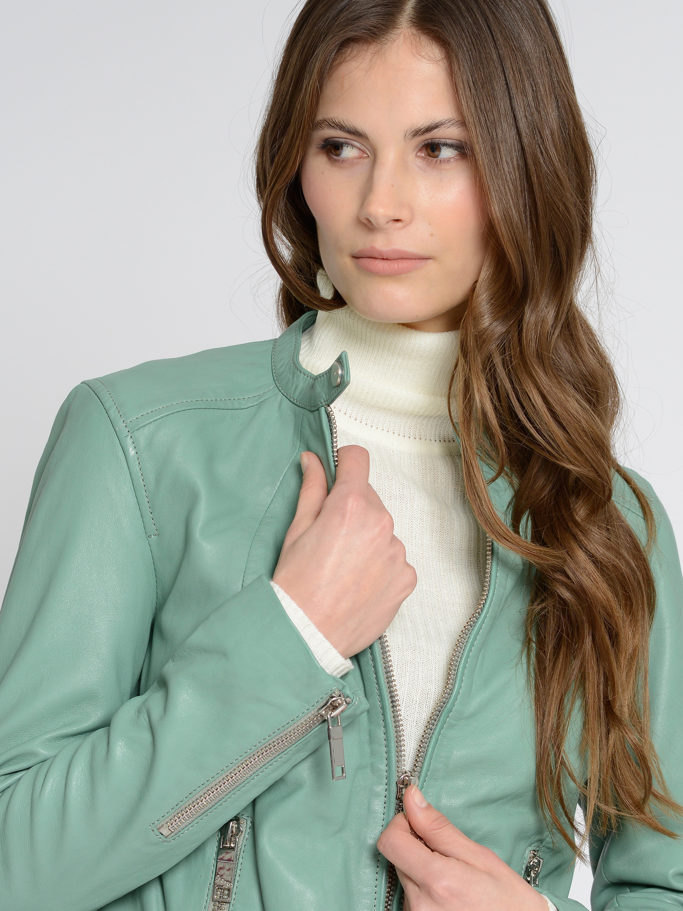 Maze Bikerjacke »Lederjacke«