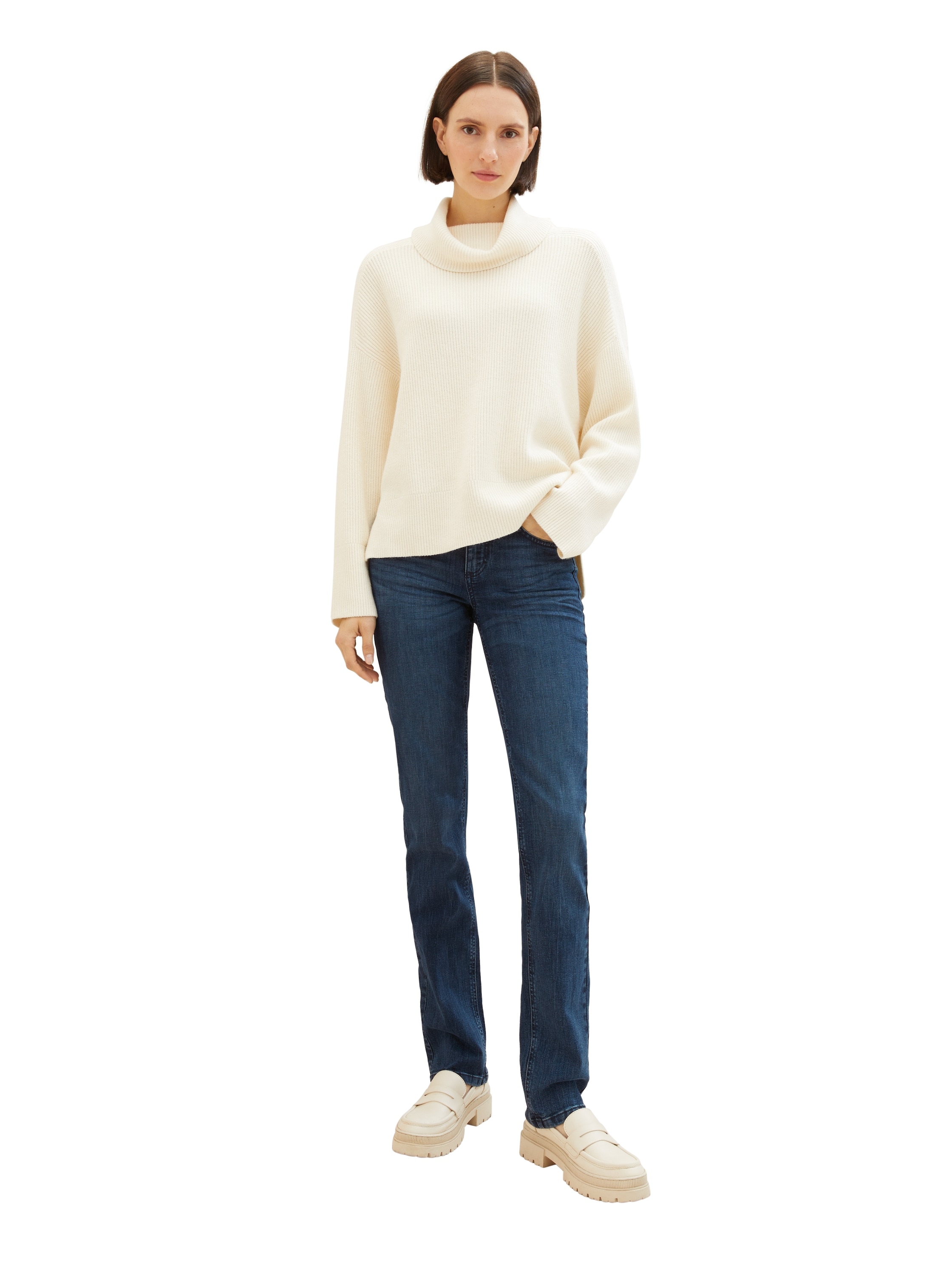 TOM TAILOR Straight-Jeans »Style Alexa« in 5-Pocket-Form