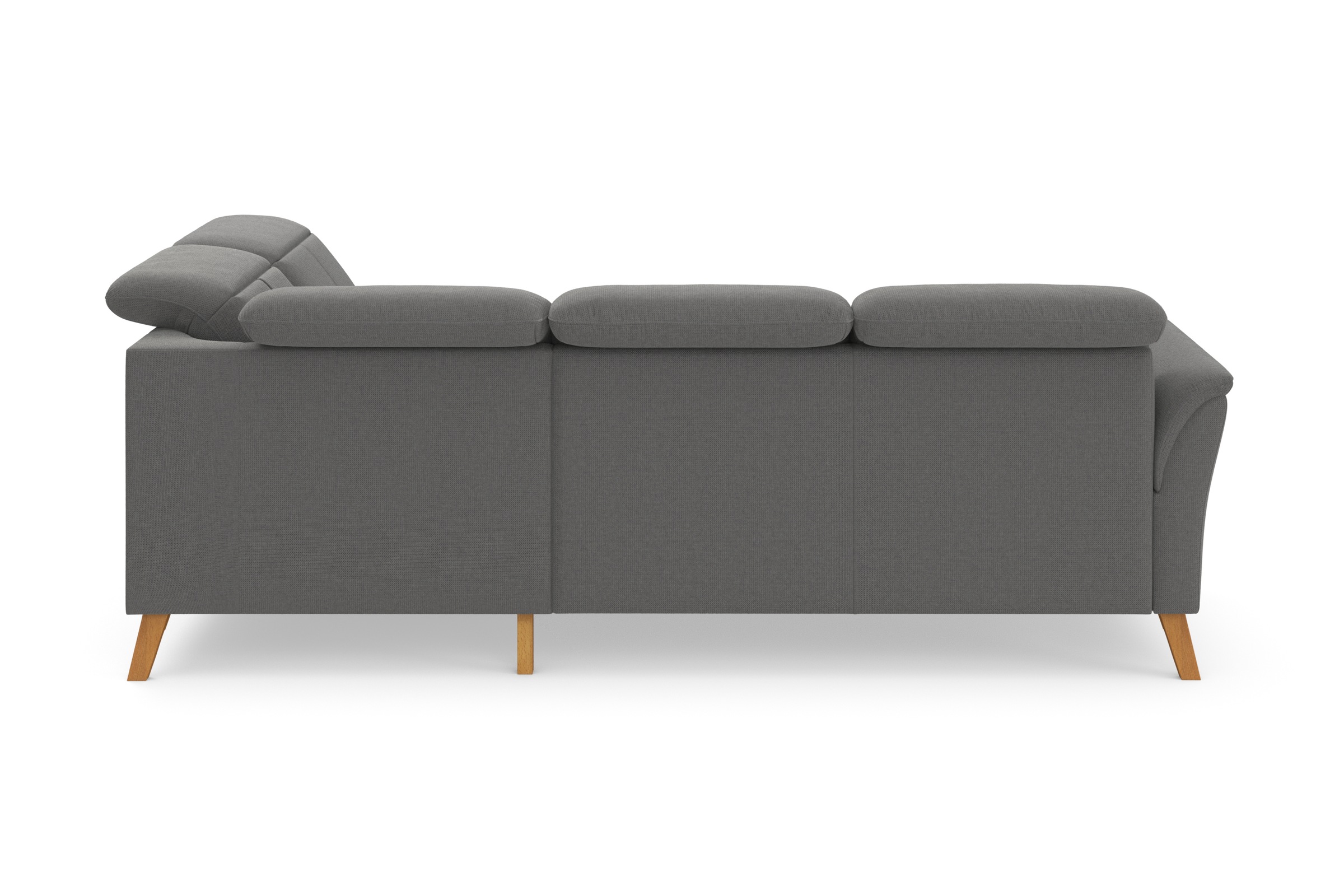 sit&more Ecksofa »Romero L-Form«, wahlweise mit oder ohne TV-Funktion, Bettfunktion, Bettkasten