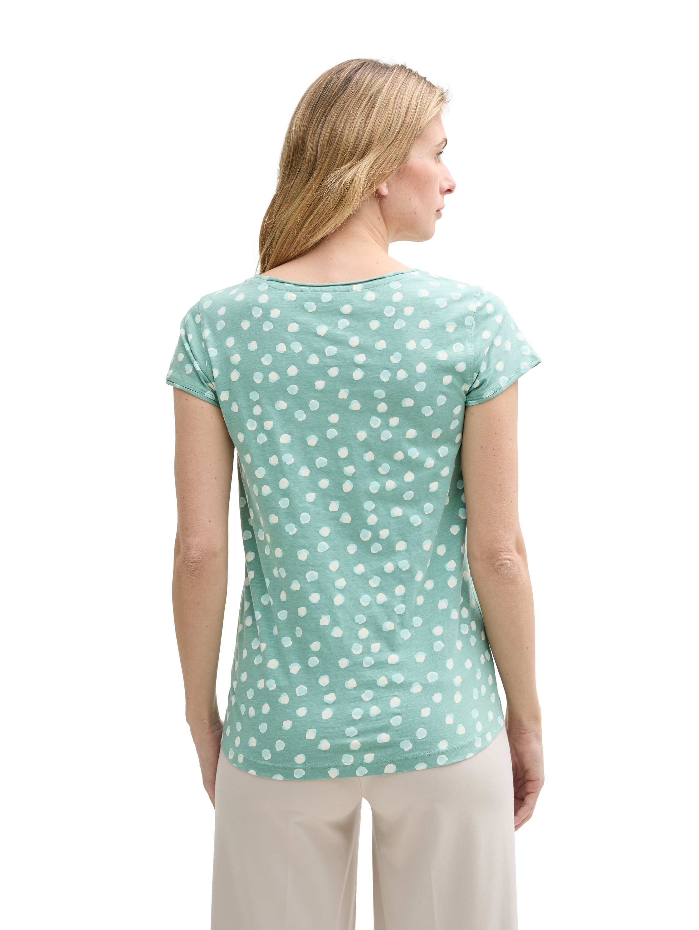 TOM TAILOR T-Shirt, mit All-Over Print