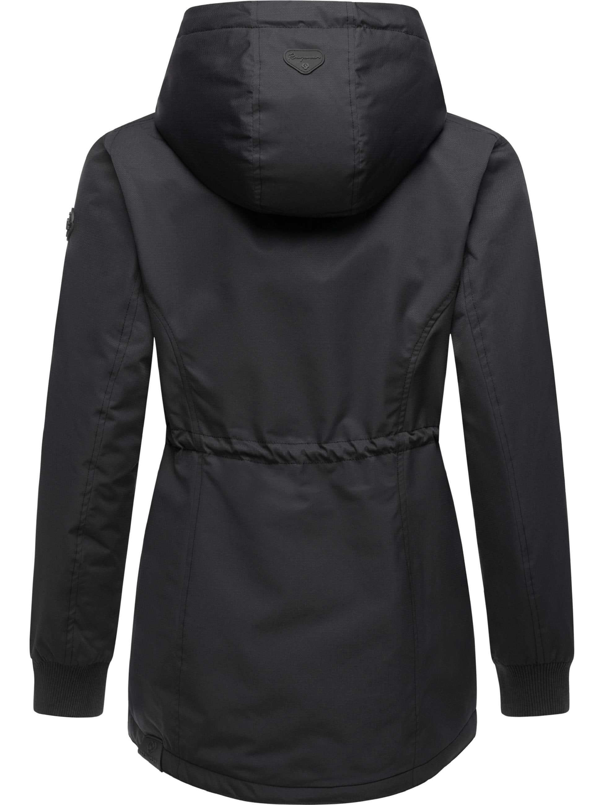 Ragwear Winterjacke »Winterjacke Dowey Warm Rain«, mit Kapuze, Wasserdichte Damen Jacke für den Winter