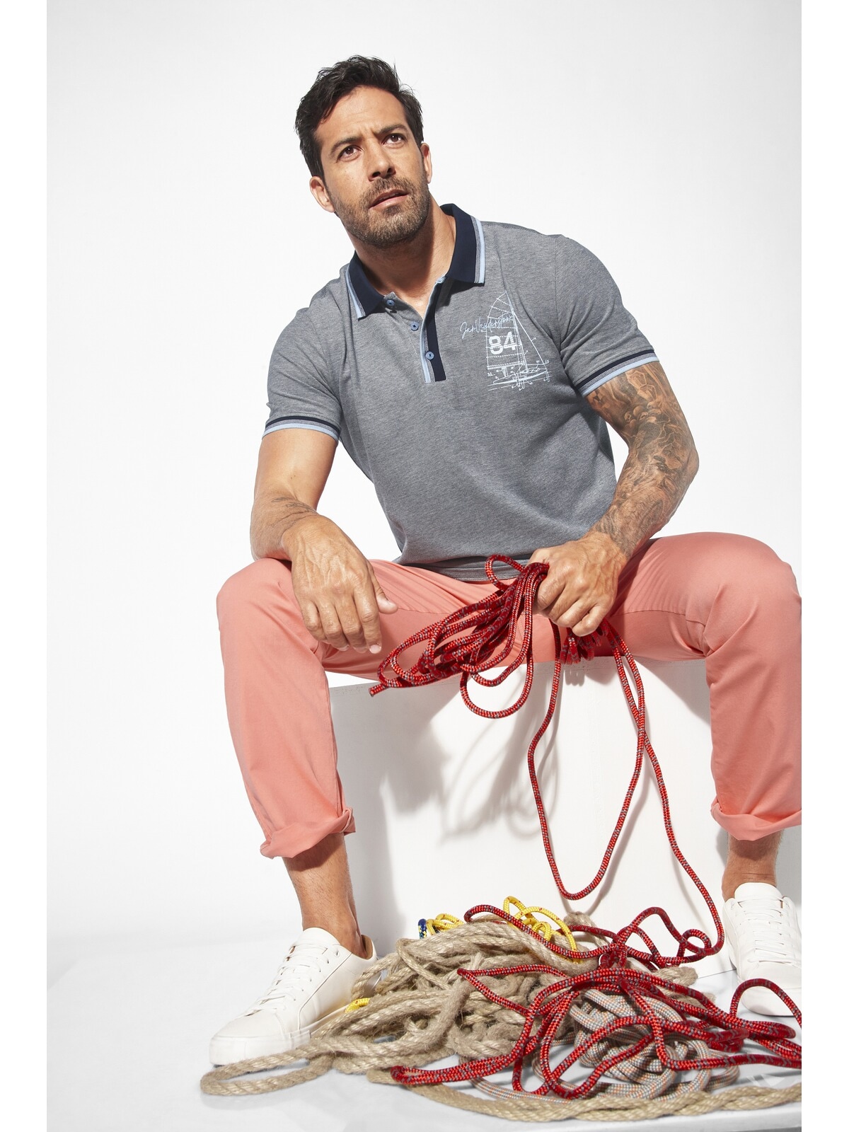 Jan Vanderstorm Poloshirt »Poloshirt HERFINN«