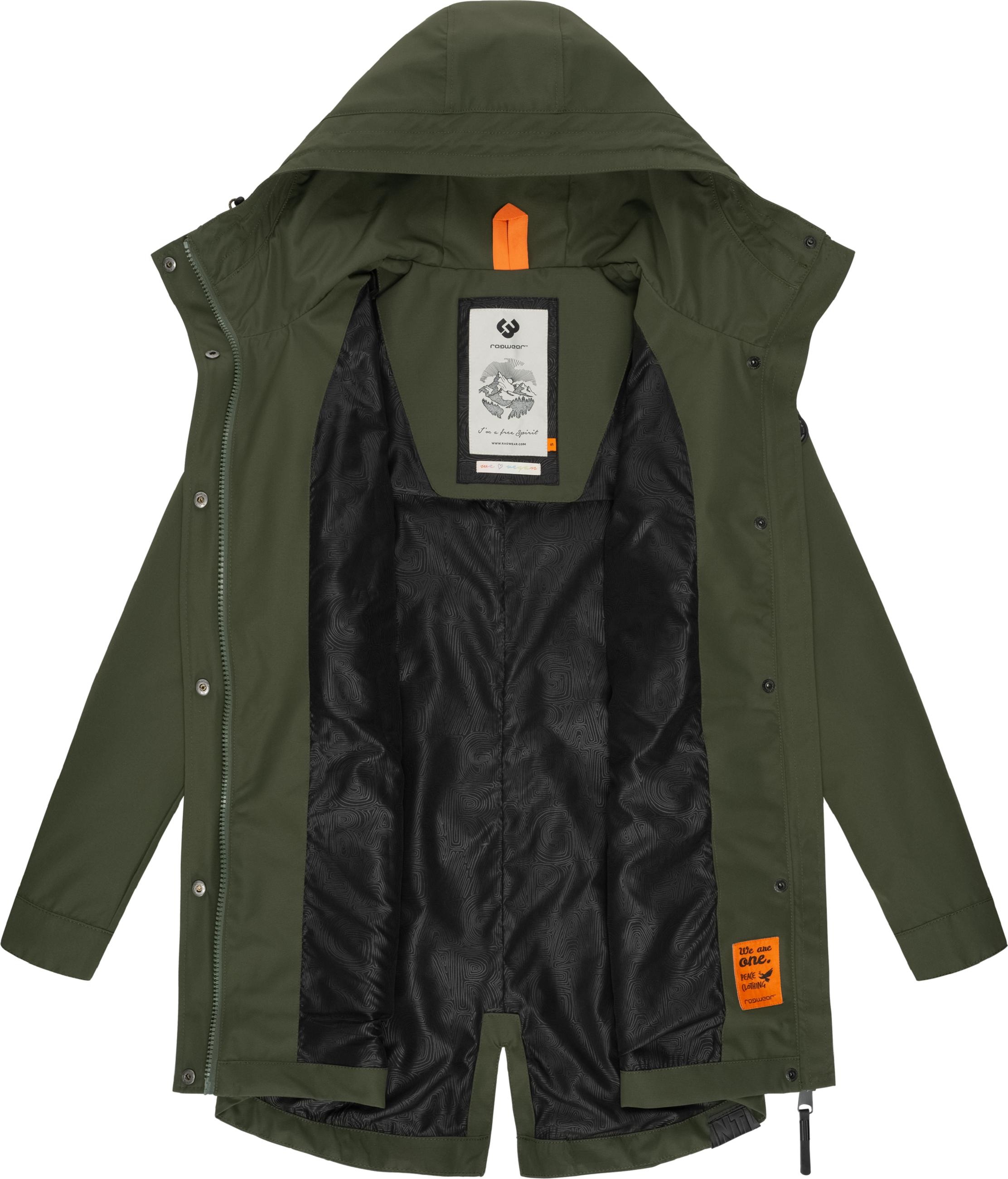 Ragwear Regenmantel »Regenmantel Begonia«
