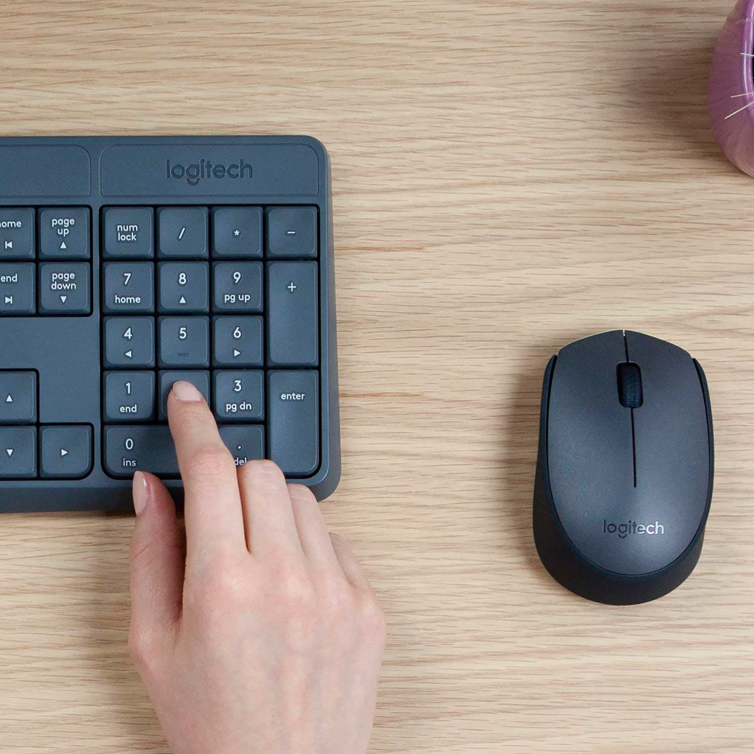 Logitech Tastatur »Wireless Combo MK235 - DE-Layout«