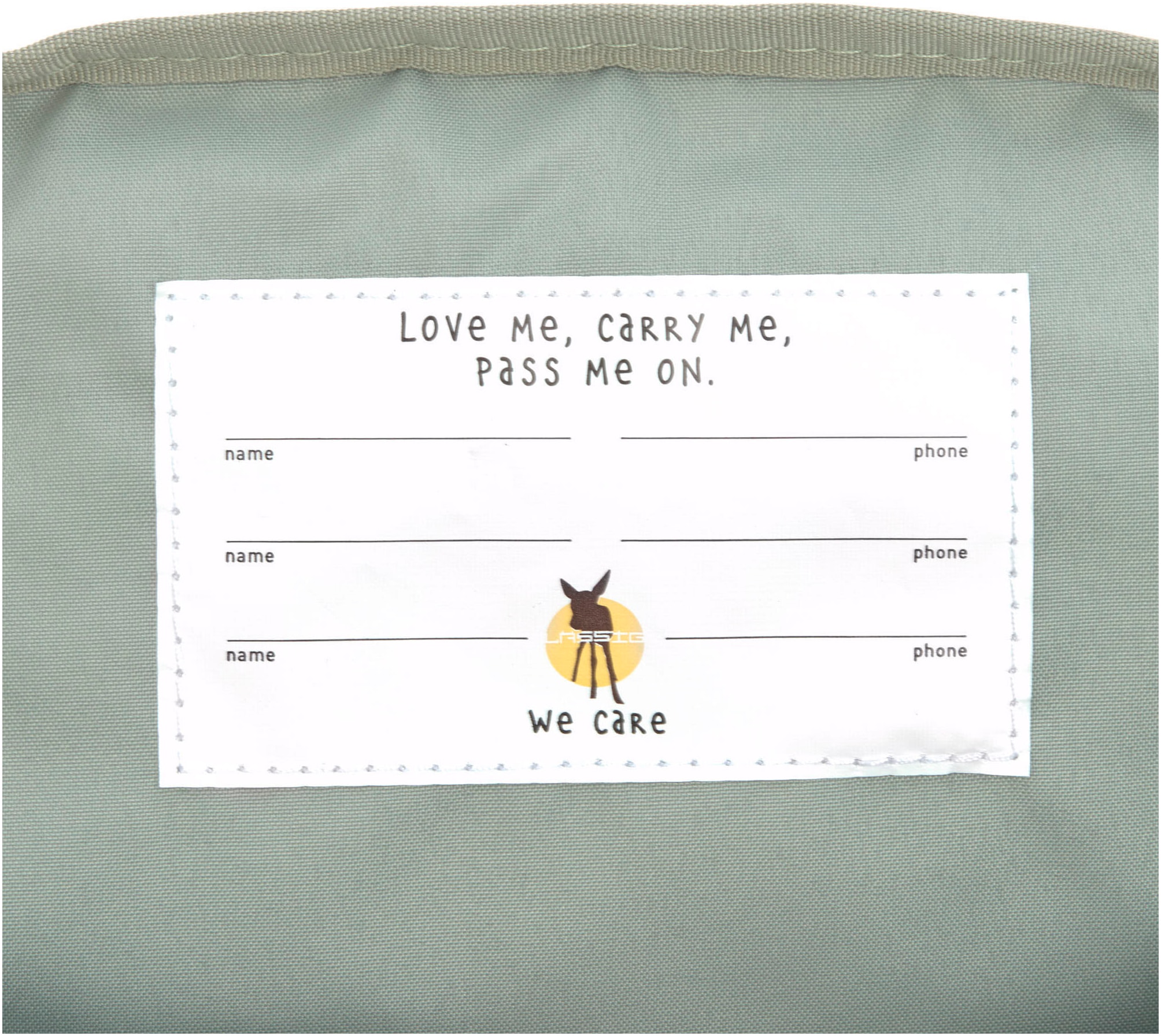 LÄSSIG Kinderrucksack »Little Gang, Mini Square Backpack, dark green«