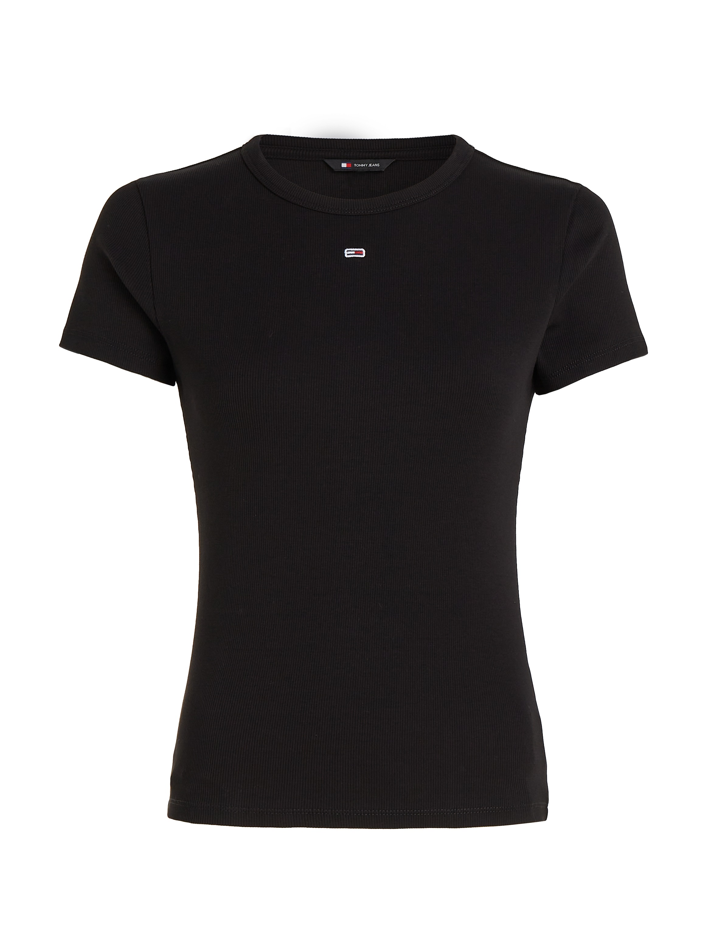 Tommy Jeans T-Shirt »TJW SLIM ESSENTIAL RIB SS«, mit gerippter Struktur