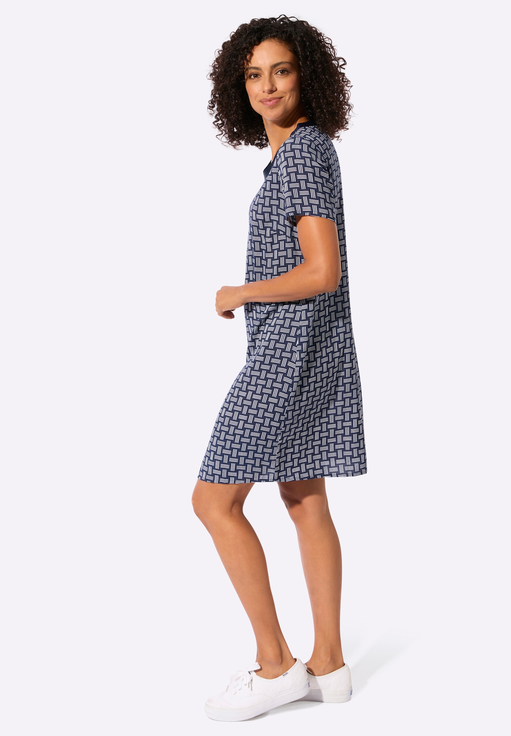 Witt Jerseykleid »Webkleid Webkleid in figurfreundlicher A-Linie«