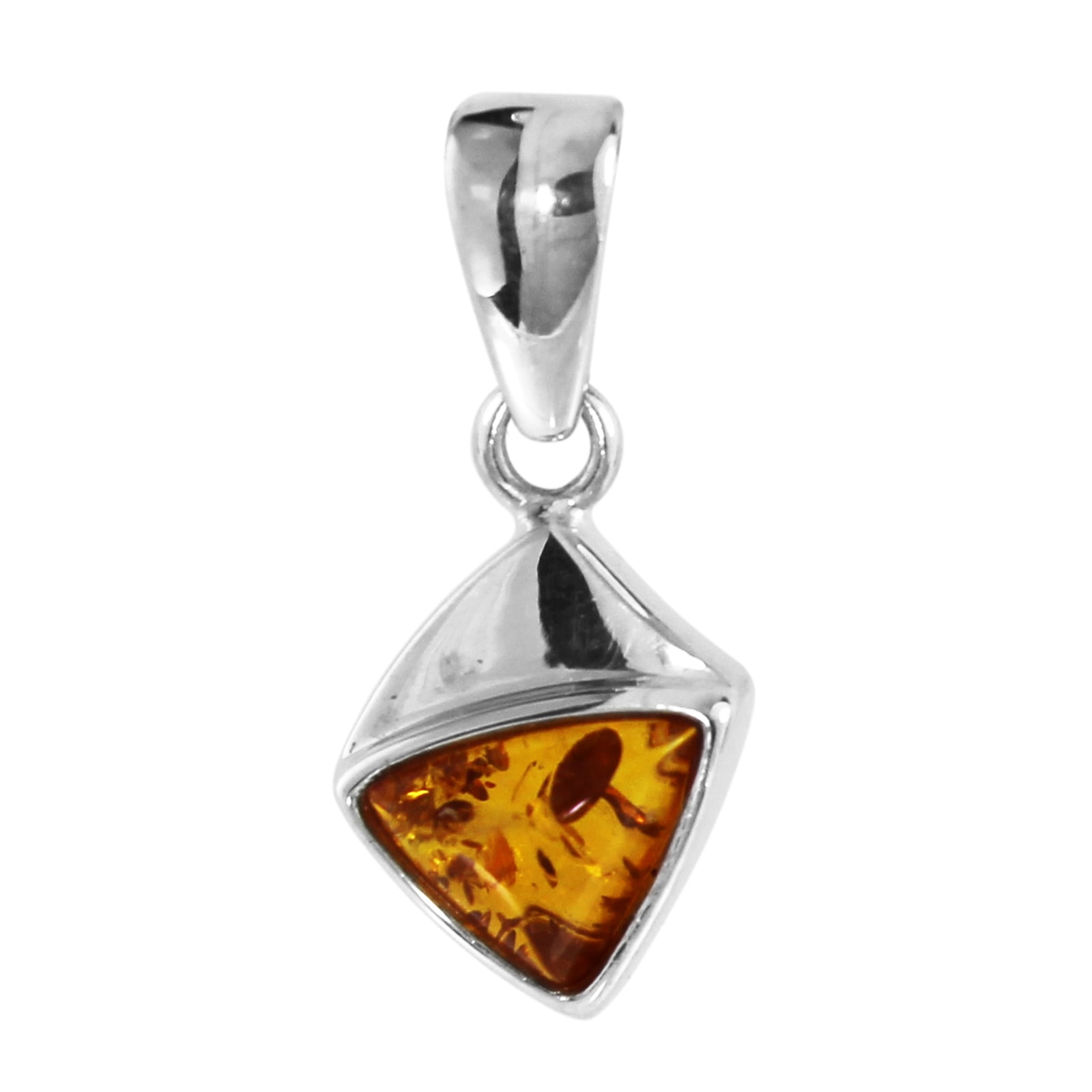 OSTSEE-SCHMUCK Kettenanhänger »- Malou - Silber 925/000 - Bernstein«