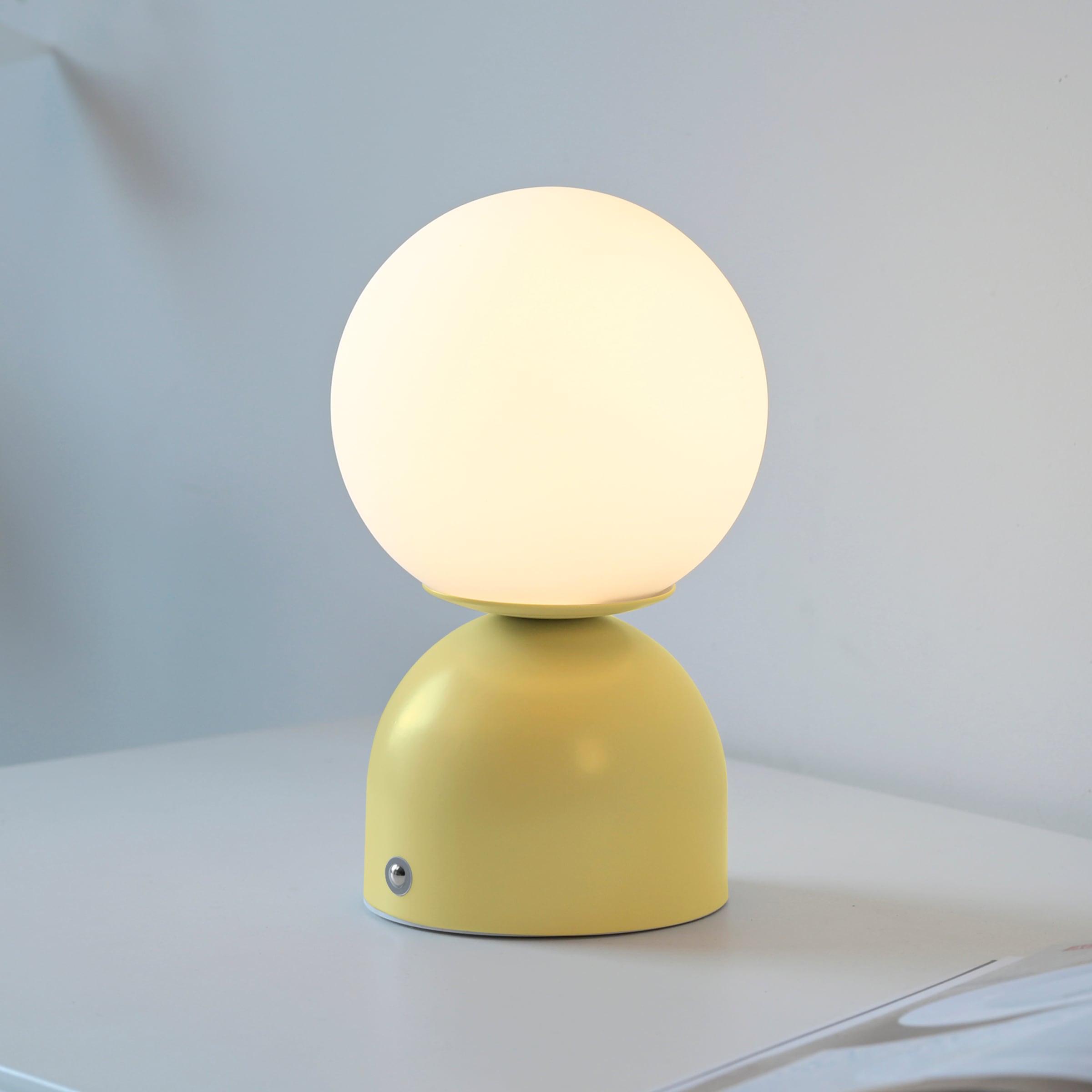 SCHÖNER WOHNEN-Kollektion LED Tischleuchte »RUDI« LED-Board 1 Stk. warmweiß - kaltweiß SCHÖNER WOHNEN Kollektion, CCT 3000-6000K, Touchdimmer, Memoryfunktion