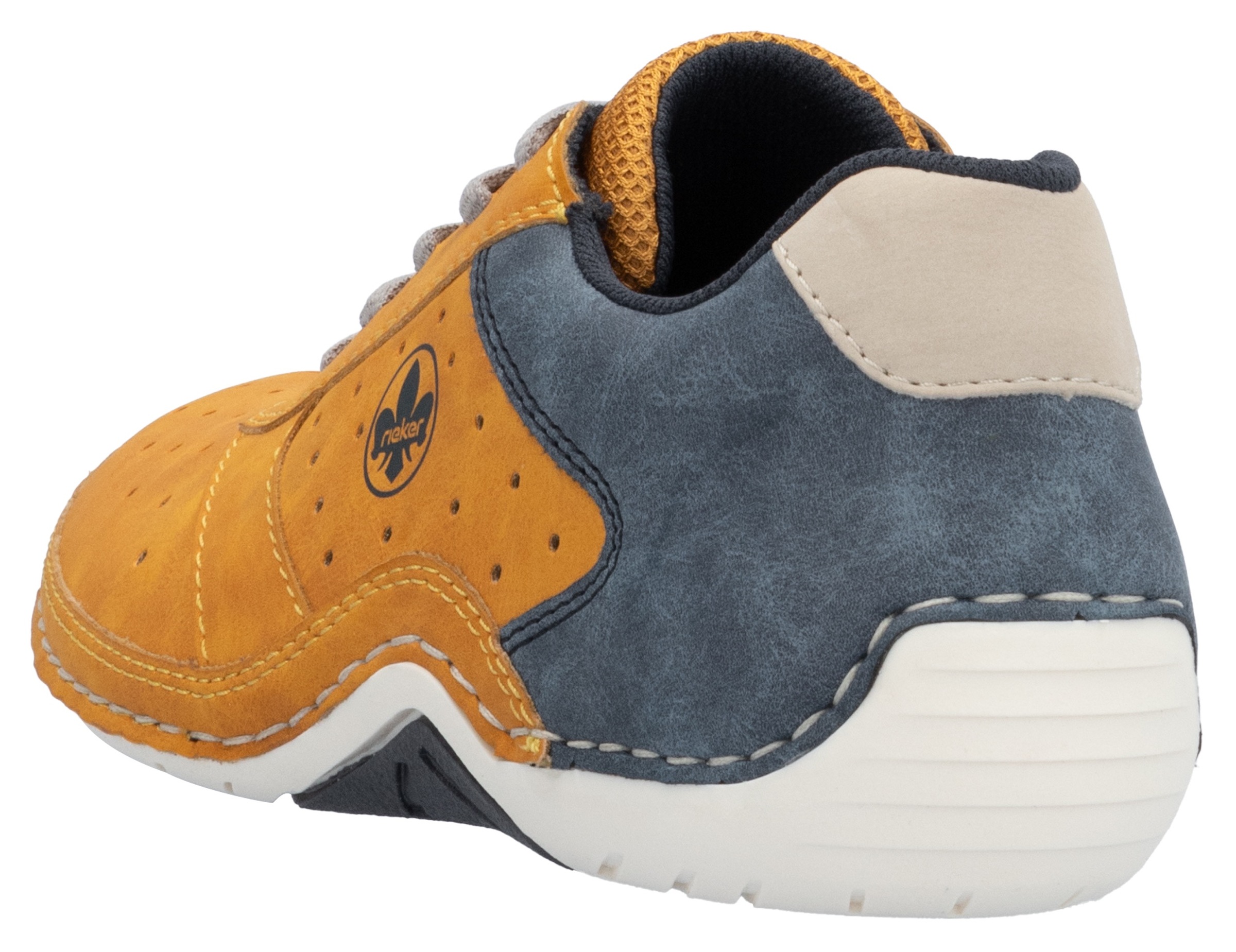 Rieker Sneaker  , Schnürschuh, Halbschuh, Freizeitschuh mit MemoSoft-Innensohle