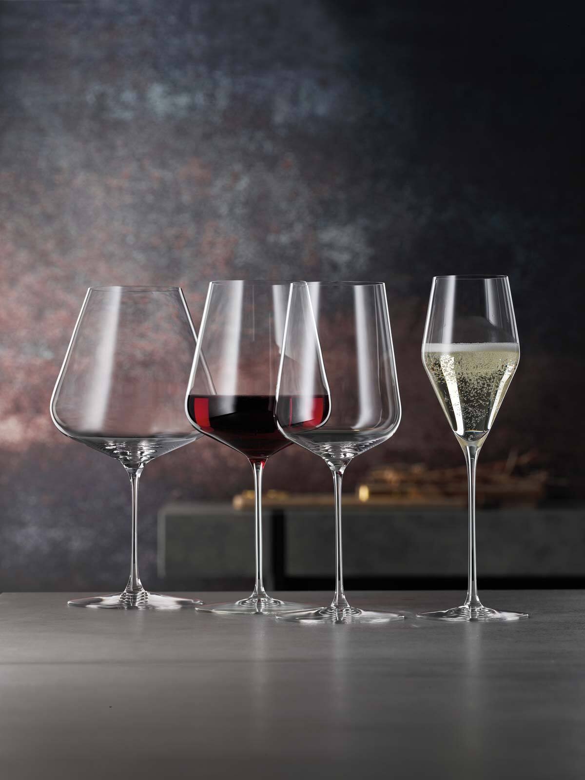 SPIEGELAU Gläser-Set »Wein- und Champagnergläser Definition 8er Set transparent« Spülmaschinengeeignet