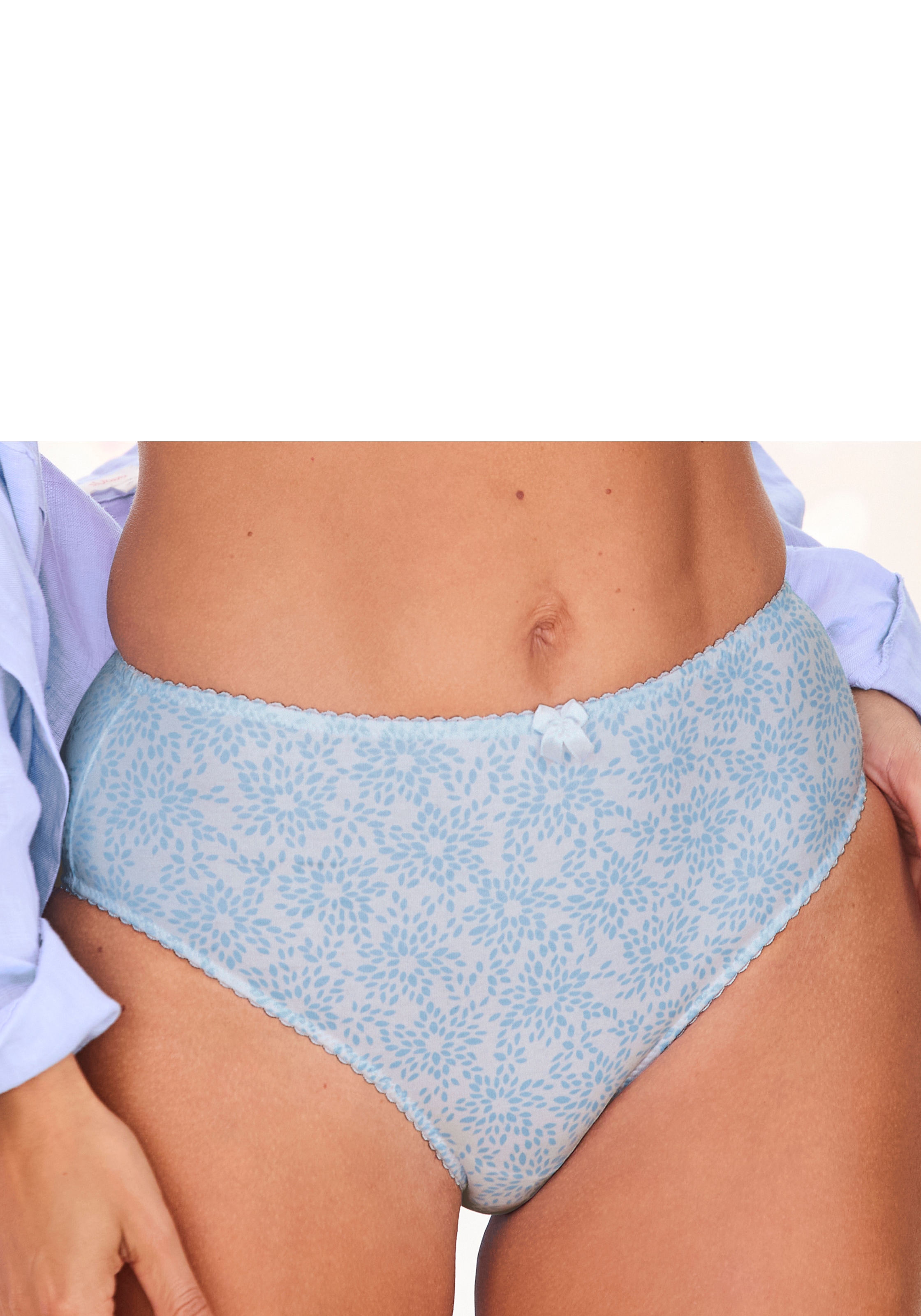 Nuance Slip hoch geschnittener Slip aus Baumwolle