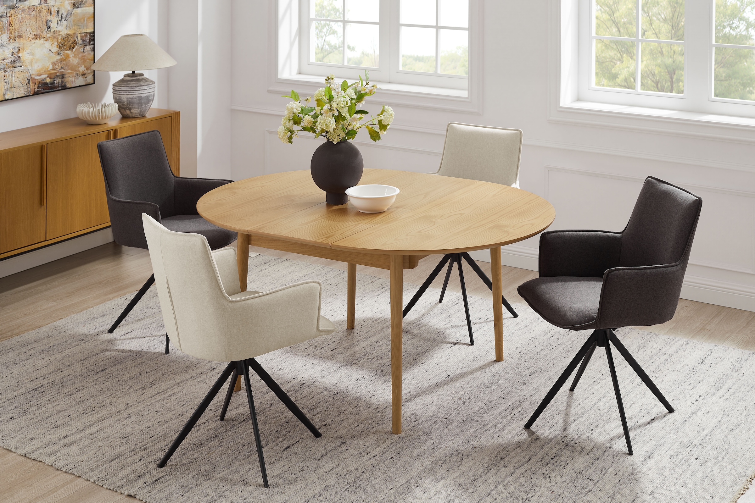 OTTO home Esstisch »Branwell« FSC-zertifiziertem Eschenholz, Breite 120 cm