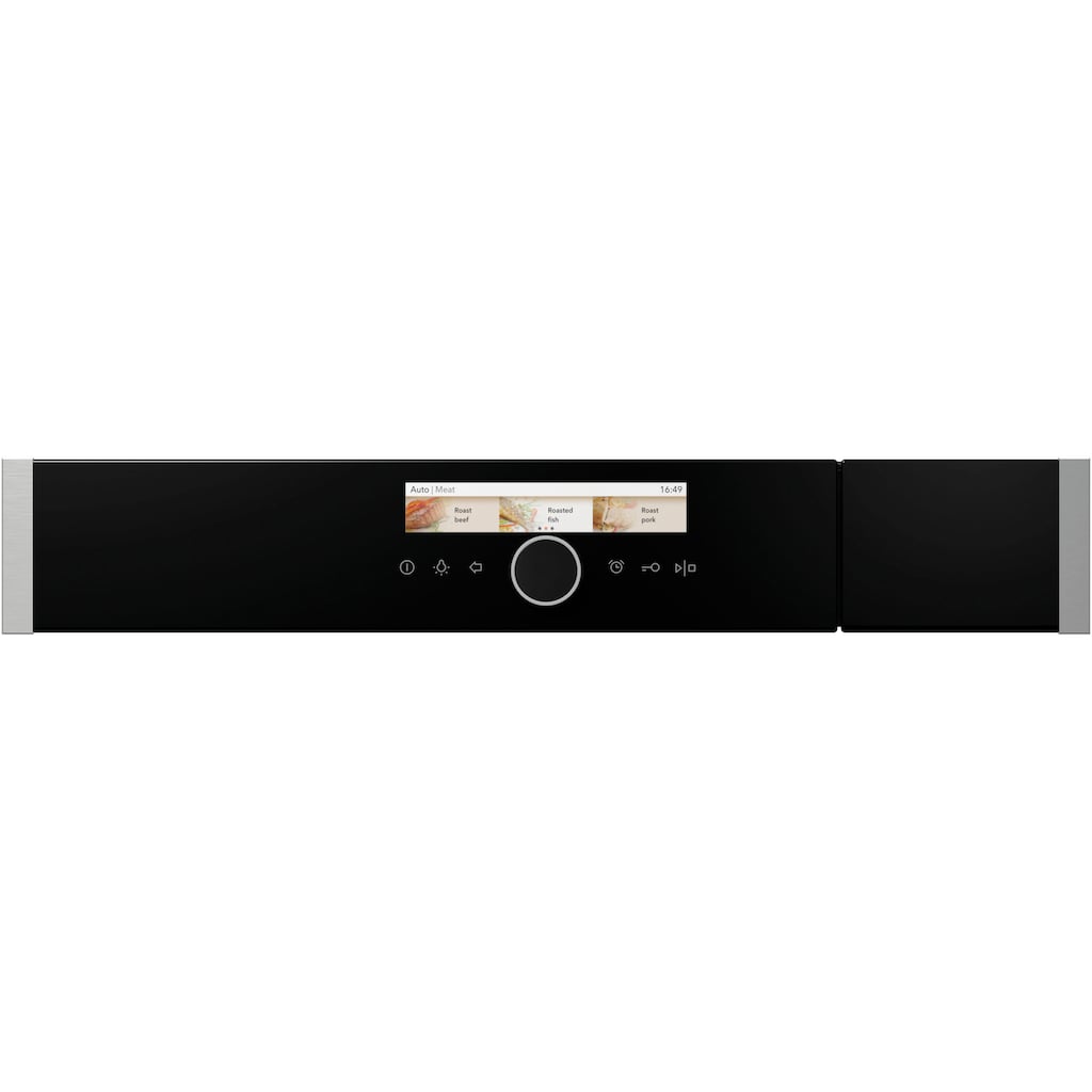 GORENJE Dampfbackofen »BCS798S24X«, BCS798S24X, mit 1-fach-Teleskopauszug, Aqua-Reinigungsfunktion