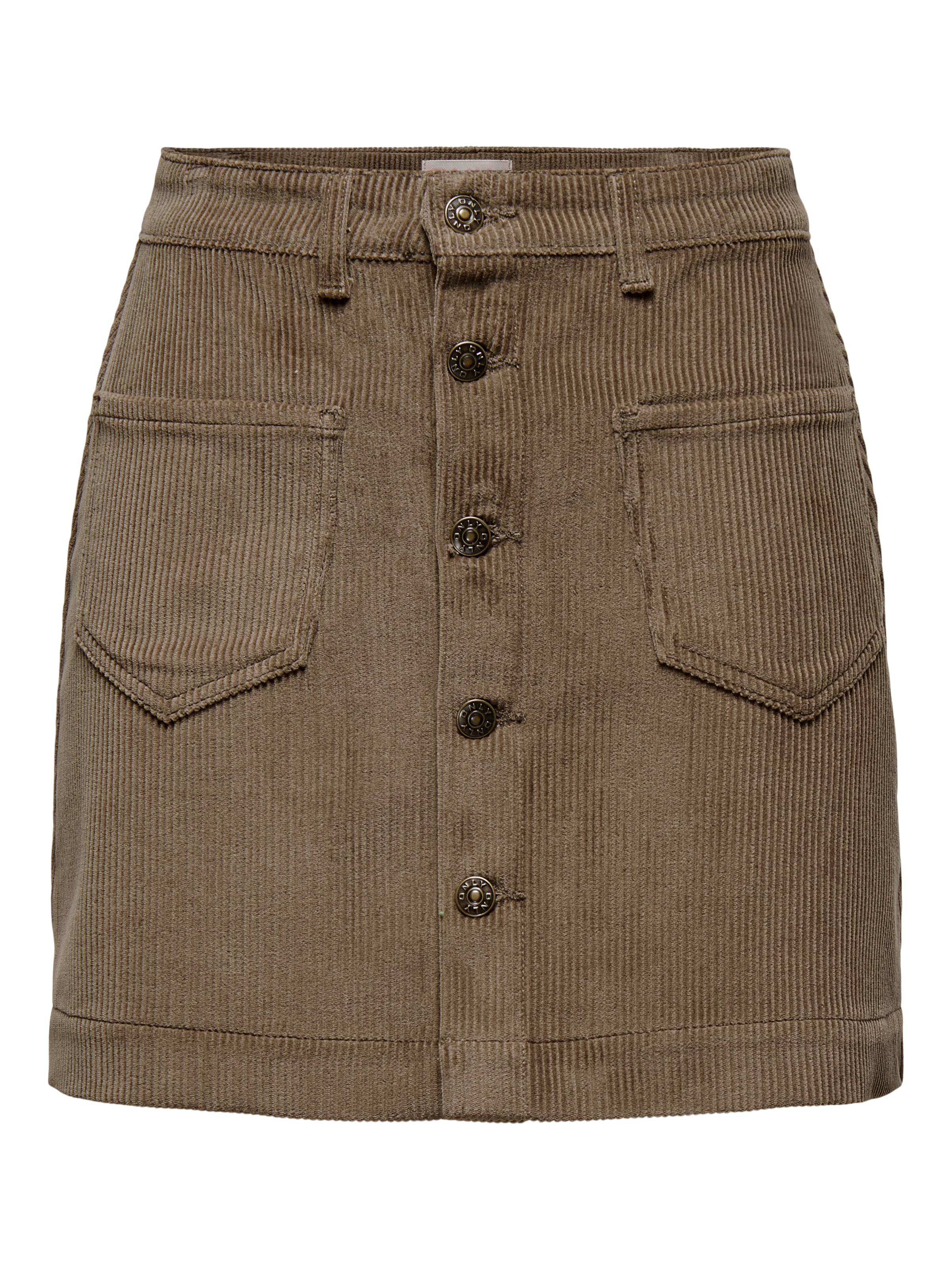 ONLY Cordrock »ONLAMAZING HW CORD SKIRT« Baumwollmischung