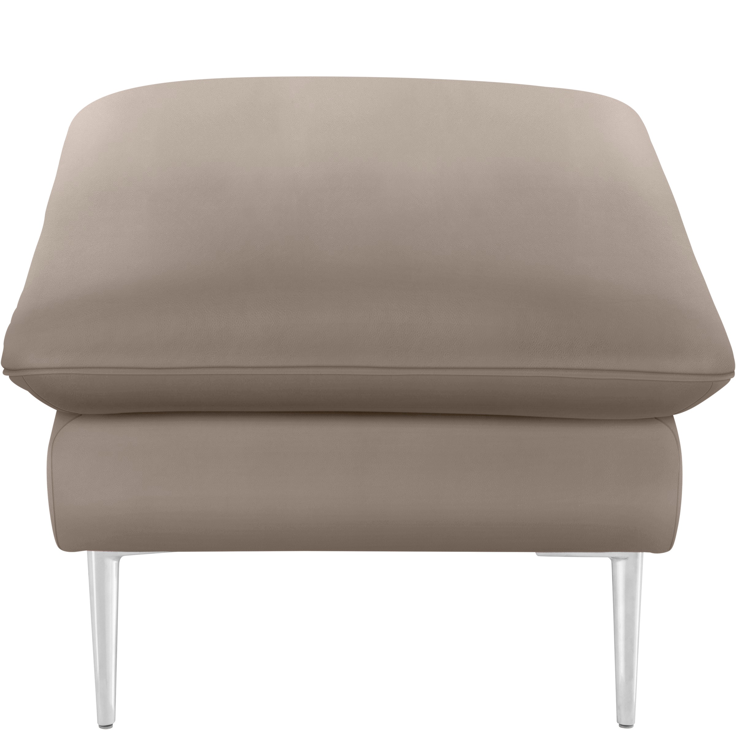 W.SCHILLIG Hocker »enjoy&MORE«, Füße Chrom glänzend, Breite 106 cm
