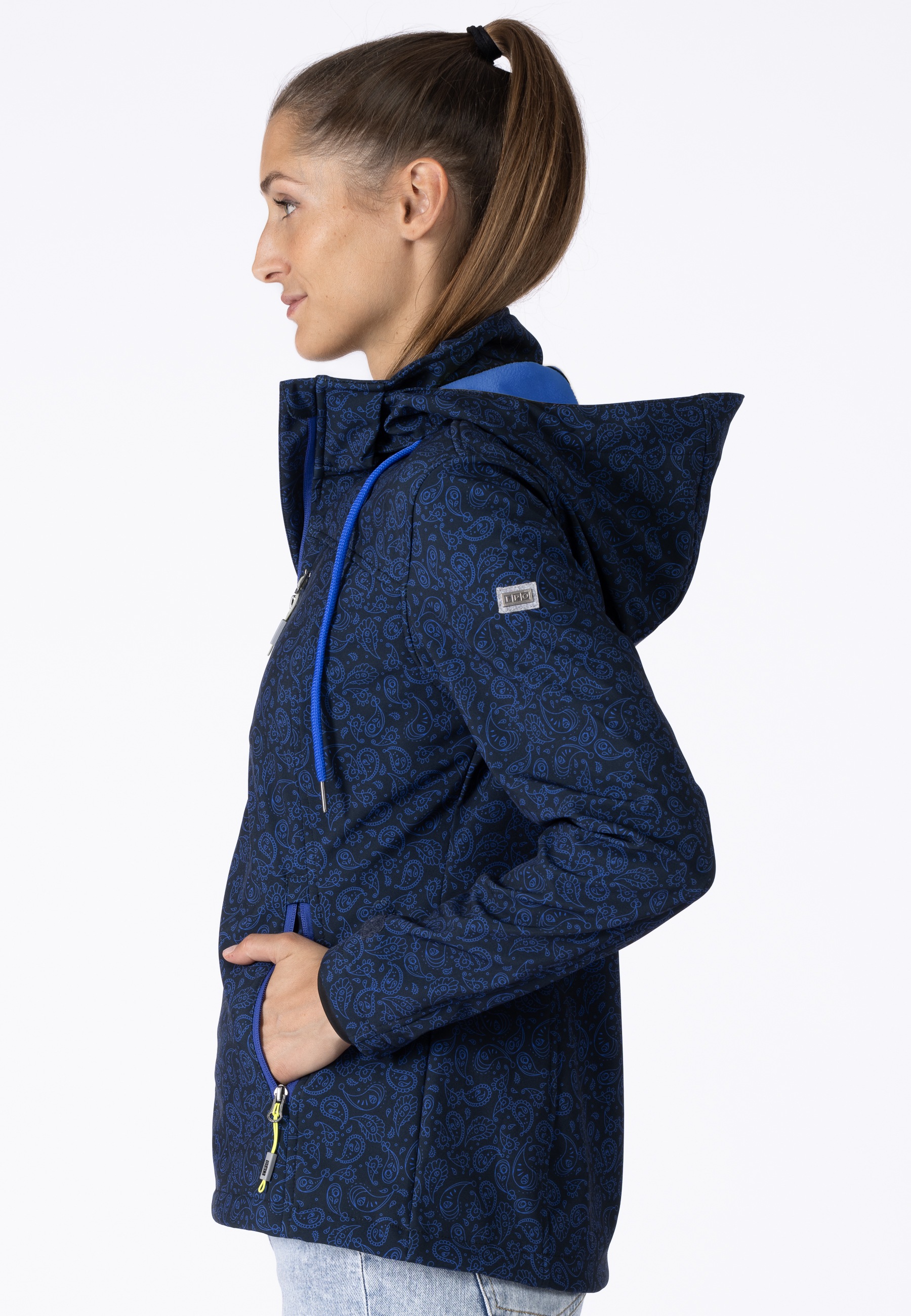 DEPROC Active Softshelljacke »SUN PEAK II WOMEN« mit abnehmbarer Kapuze