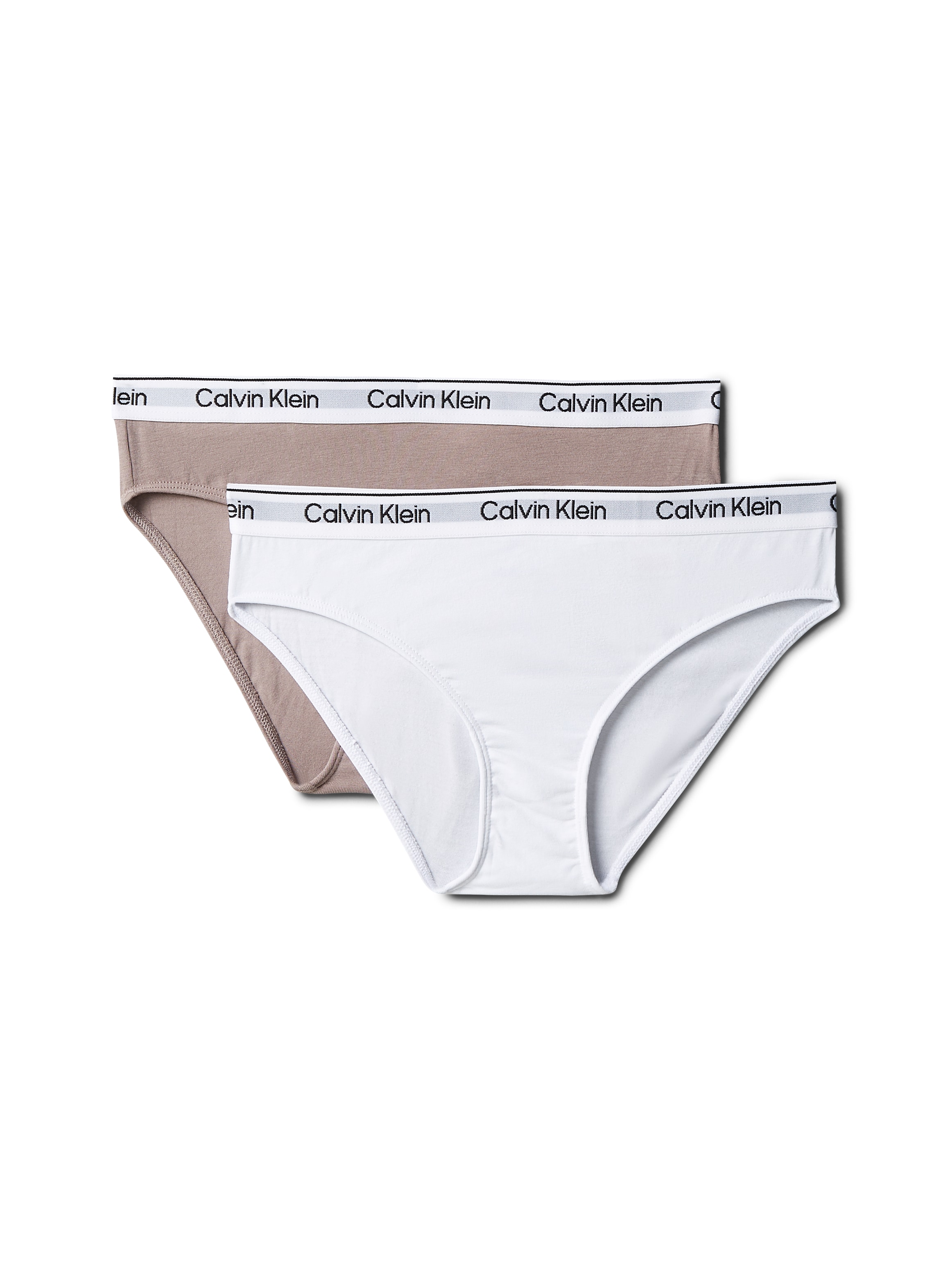 Calvin Klein Underwear Brasilslip »2PK BIKINI« Packung, 2er-Pack, 2 Stk. mit Logobund