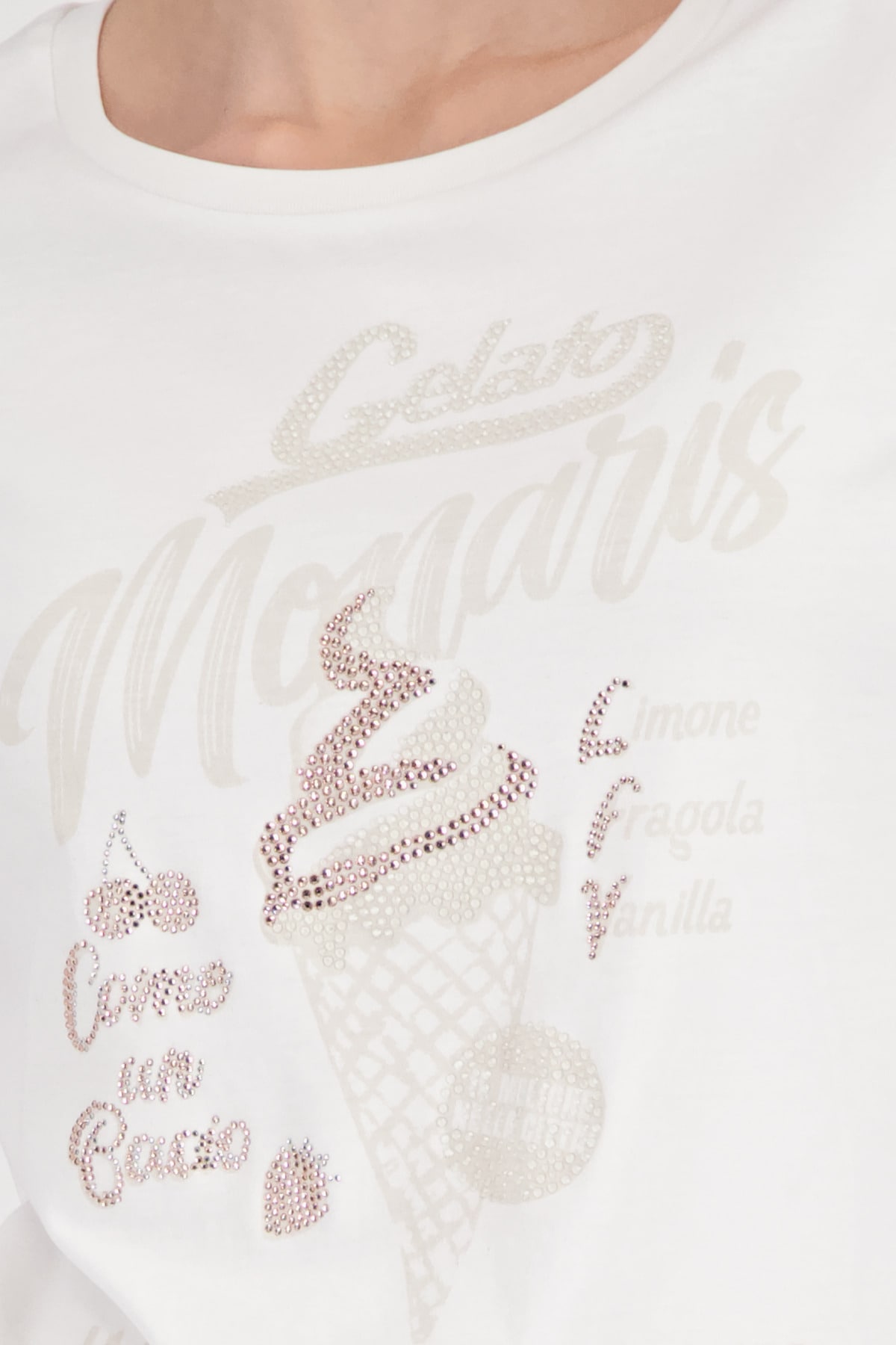 Monari T-Shirt »Shirt Ice Cream« Regular fit mit Gelato-Print