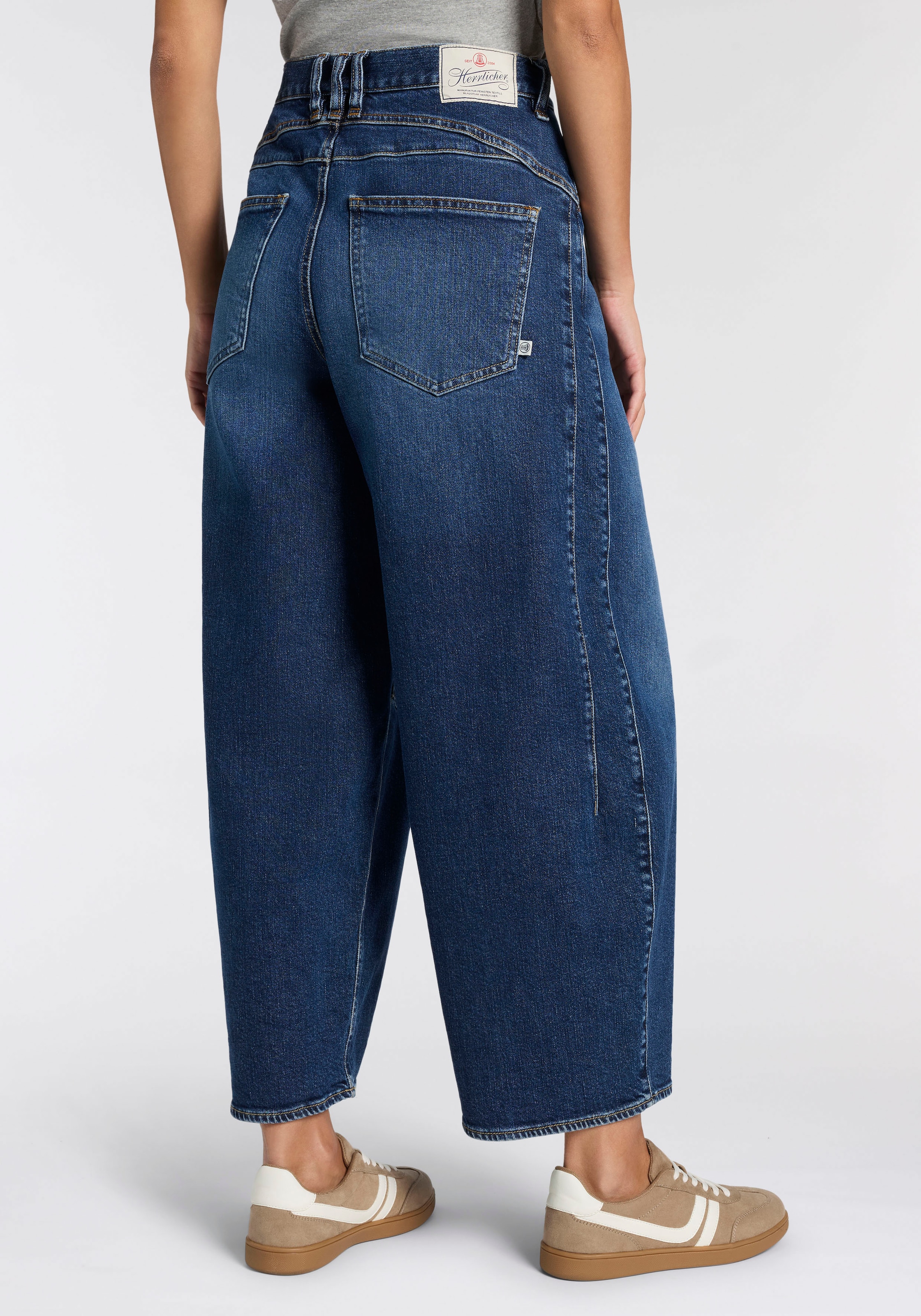 Herrlicher 5-Pocket-Jeans »Barrow Denim« aus leichtem Denim, Loose Fit