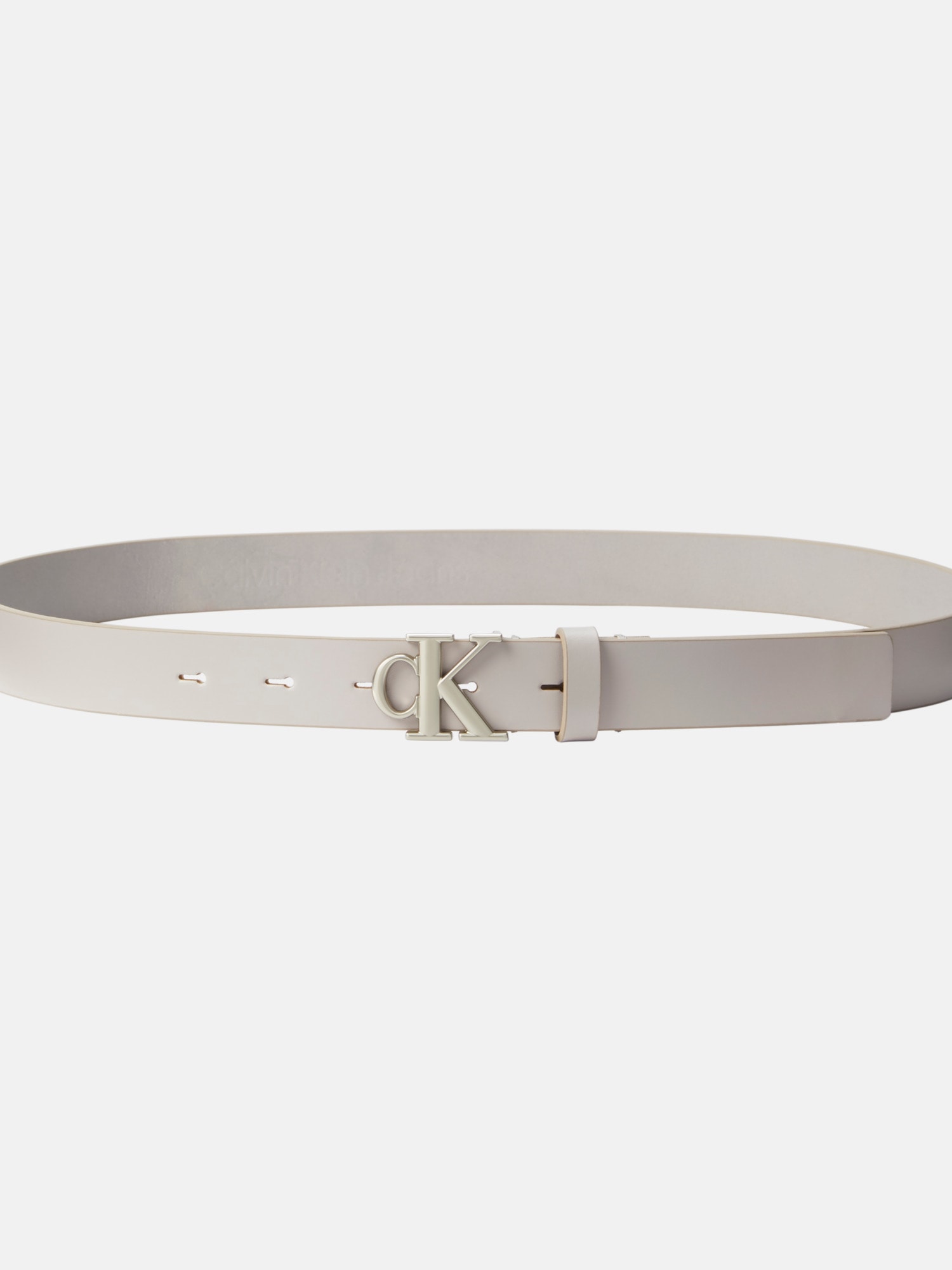 Calvin Klein Jeans Ledergürtel »Monogram Plaque Buckle 25MM«