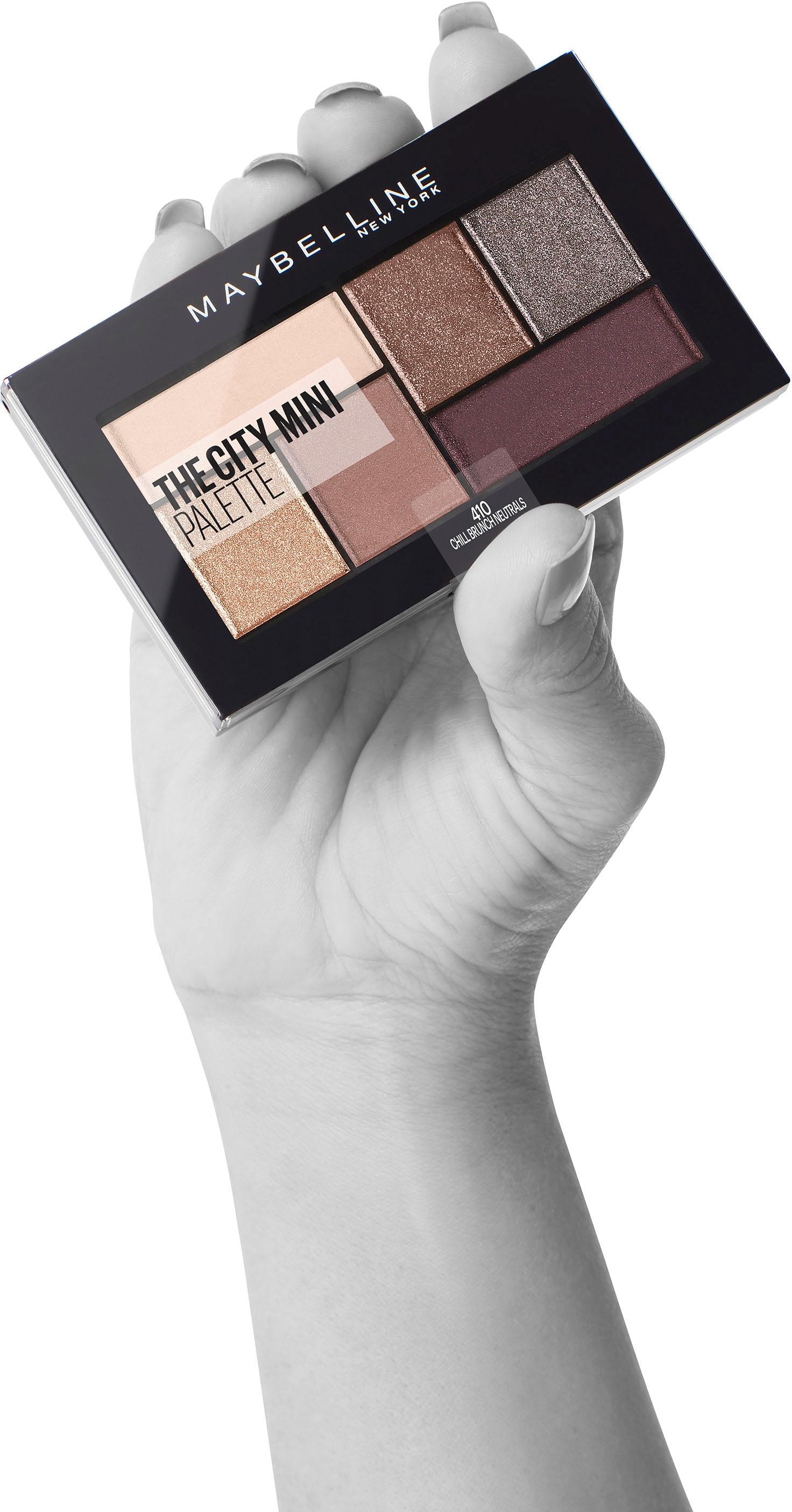 MAYBELLINE NEW YORK Lidschatten-Palette »The City Mini«, mit verschiedenen Nuancen