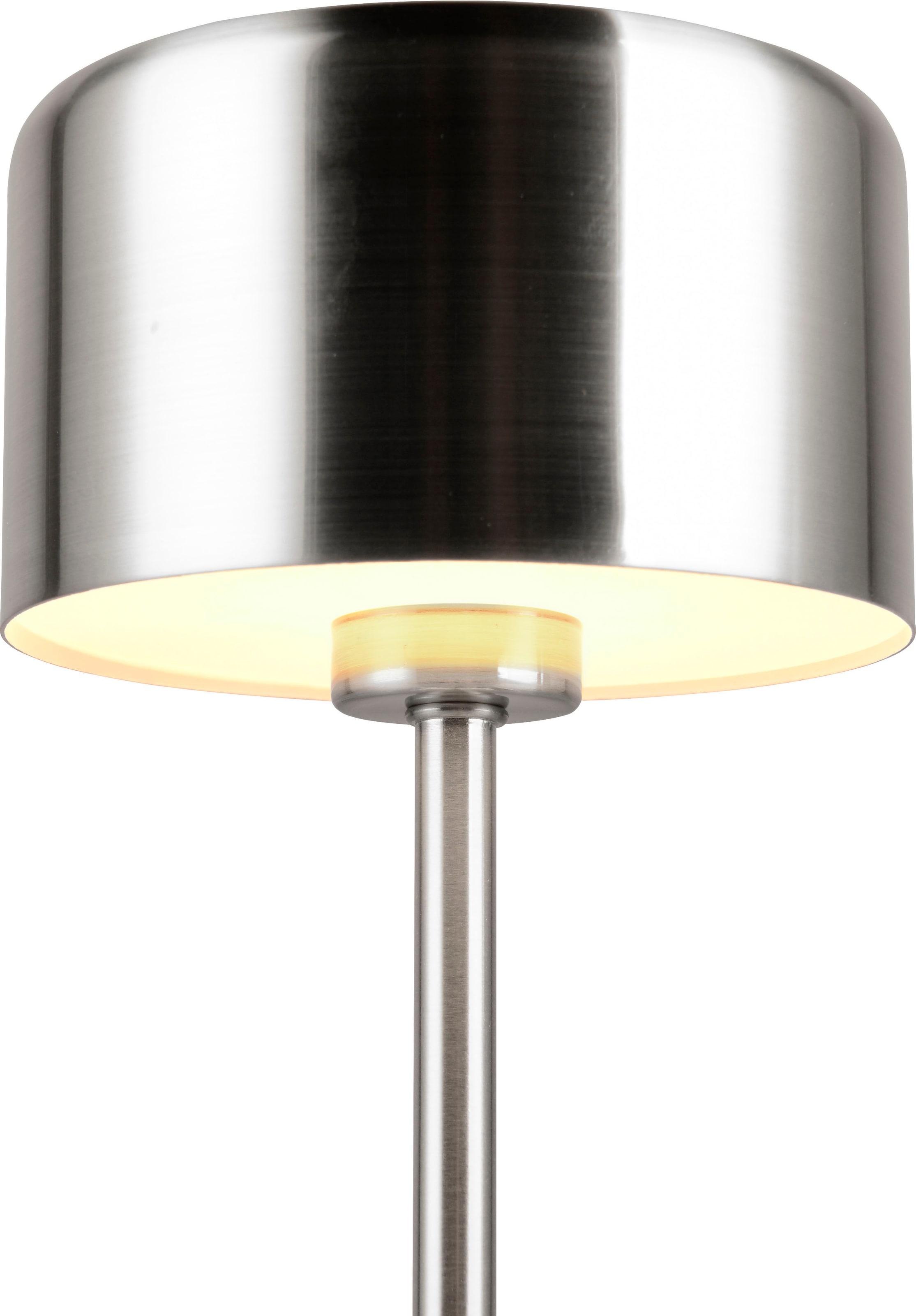 Leonique LED Tischleuchte »Kadira«, 1 flammig, Leuchtmittel LED-Board | LED fest integriert, Akku Tischlampe mit USB-C Anschluss, Touchdimmer 4 Stufen, Höhe 30cm