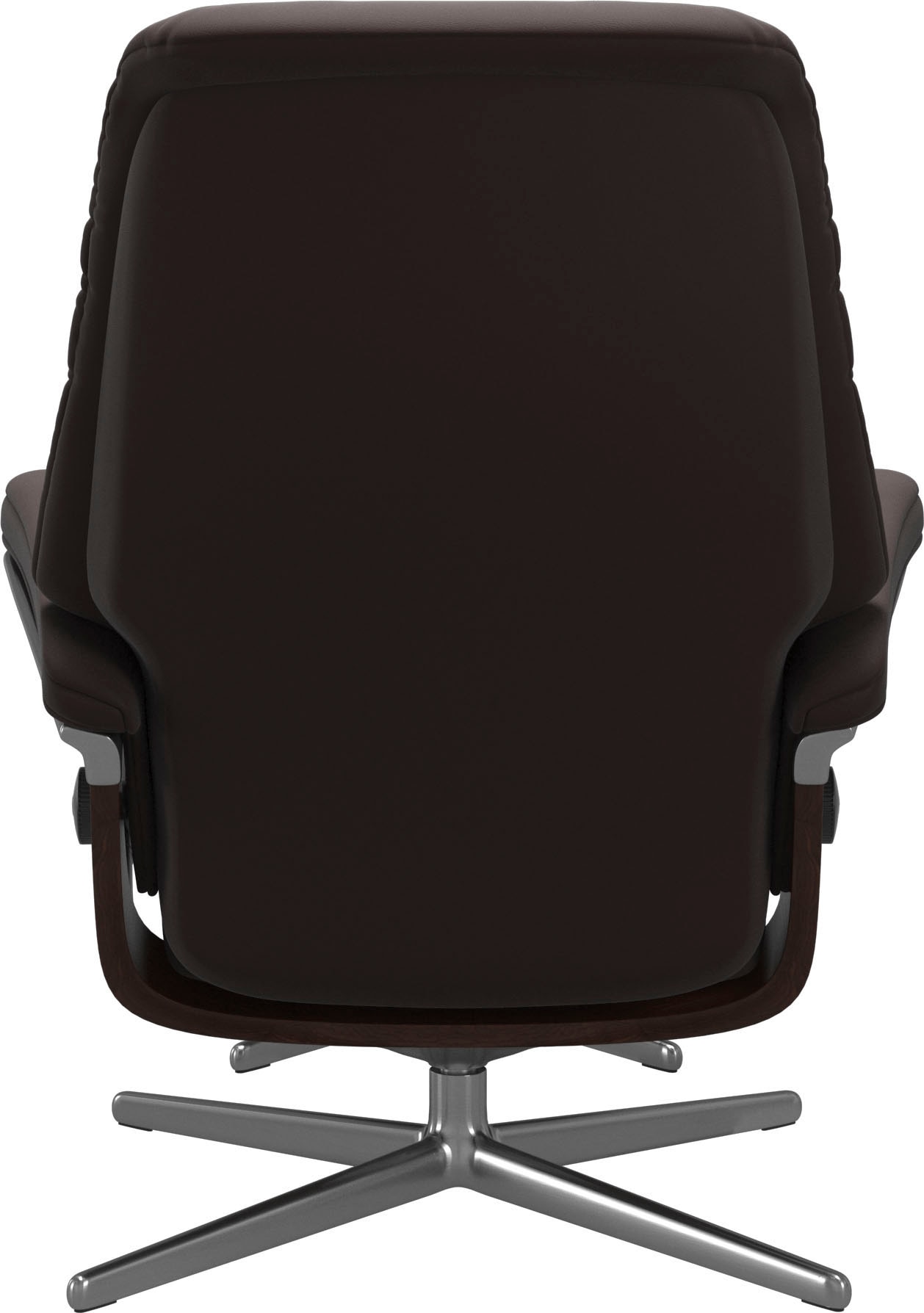 Stressless® Fußhocker »Sunrise«, mit Cross Base, Größe S, M & L, Holzakzent Braun