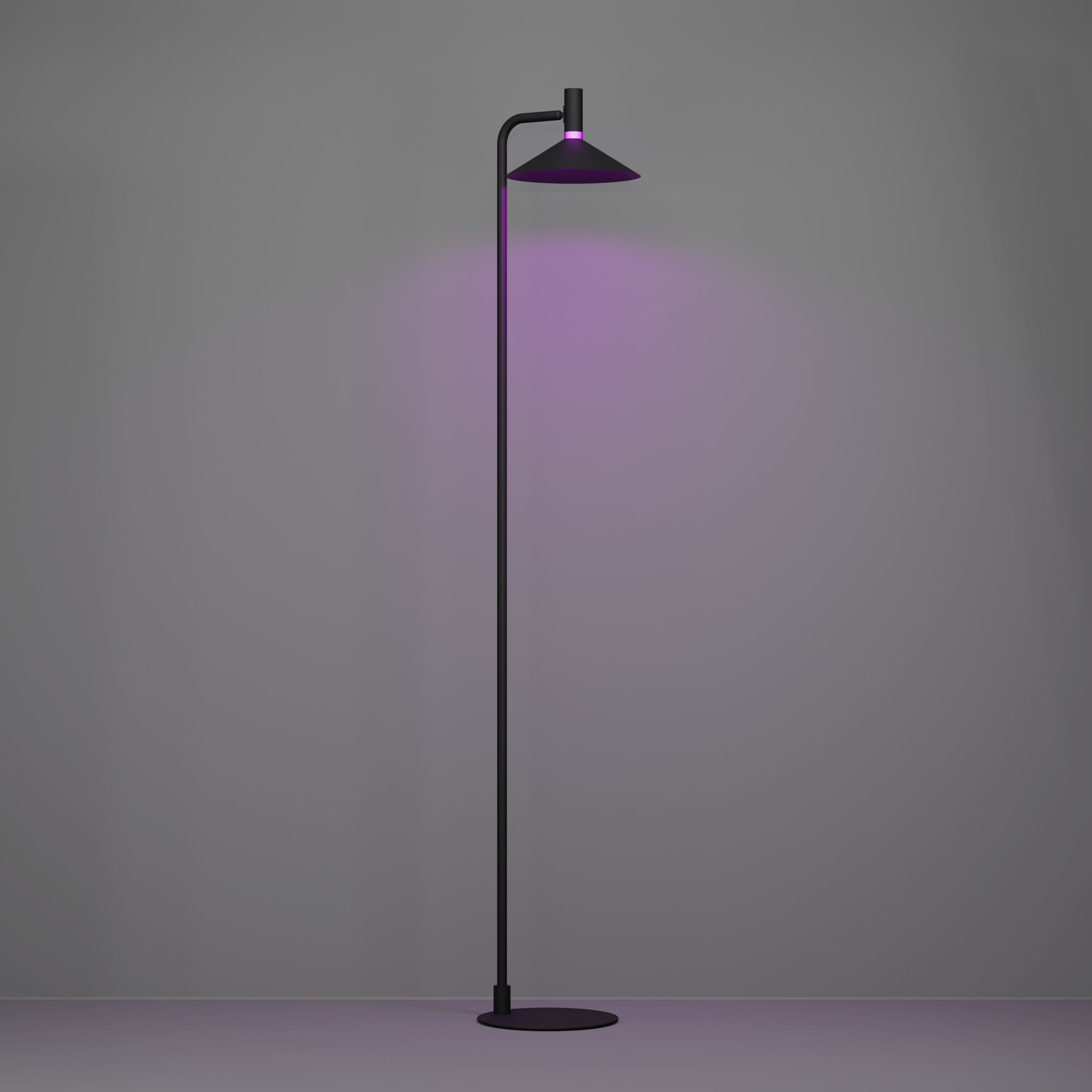 EGLO Stehlampe »CONOMAVILLA-Z Stehlampe - Stahl - LED - 7,5W - IP20« LED-Modul 1 Stk. Kaltweiß | Neutralweiß | RGB | Warmweiß Standleuchte, Leselampe, Wohzimmer, Schlafzimmer, L26 x B22 x H151 cm