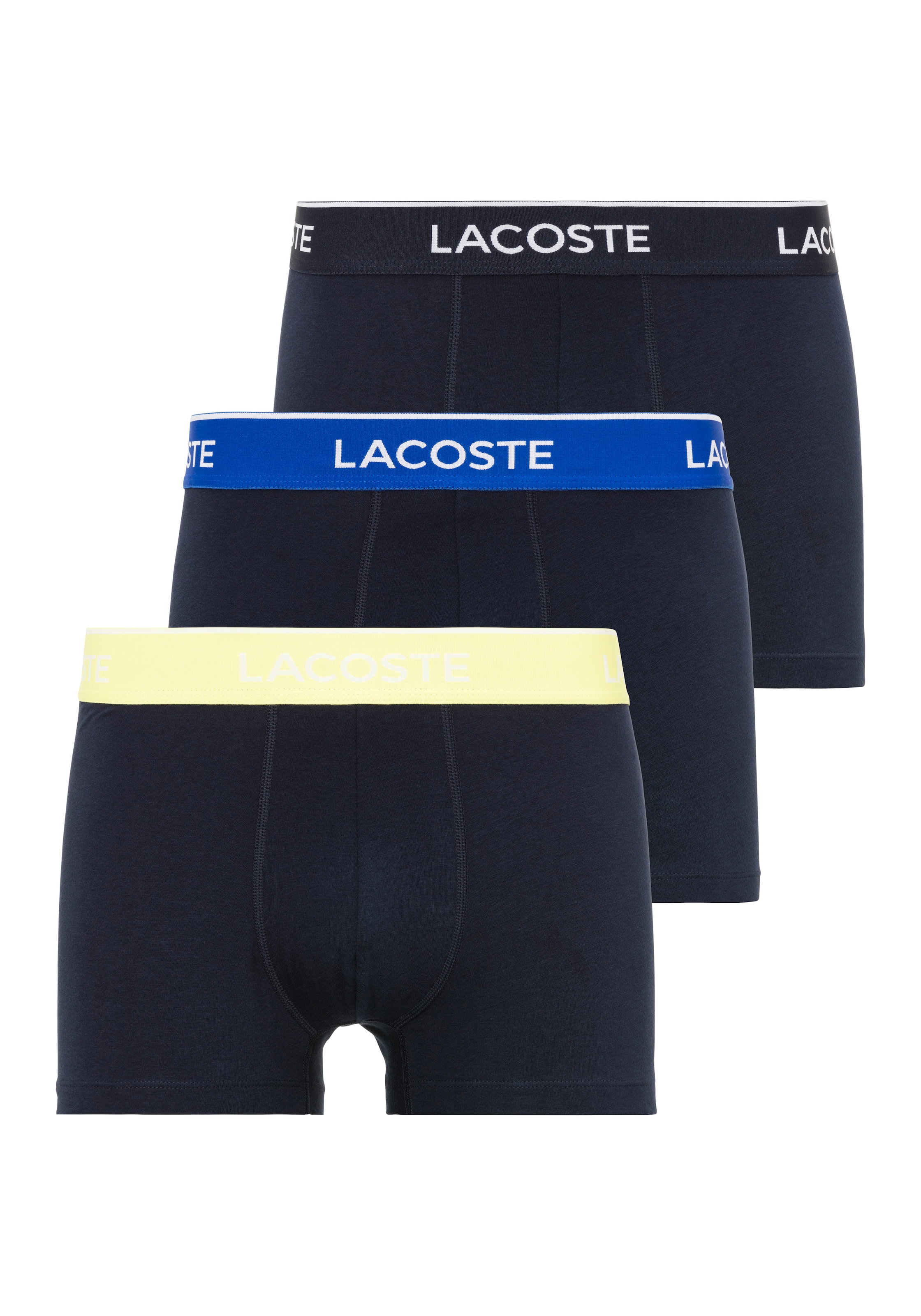 Lacoste Boxershorts »enge Boxershorts Lacoste Herren Premium«, (Packung, 3 St., 3er-Pack), mit Lacoste Logobund