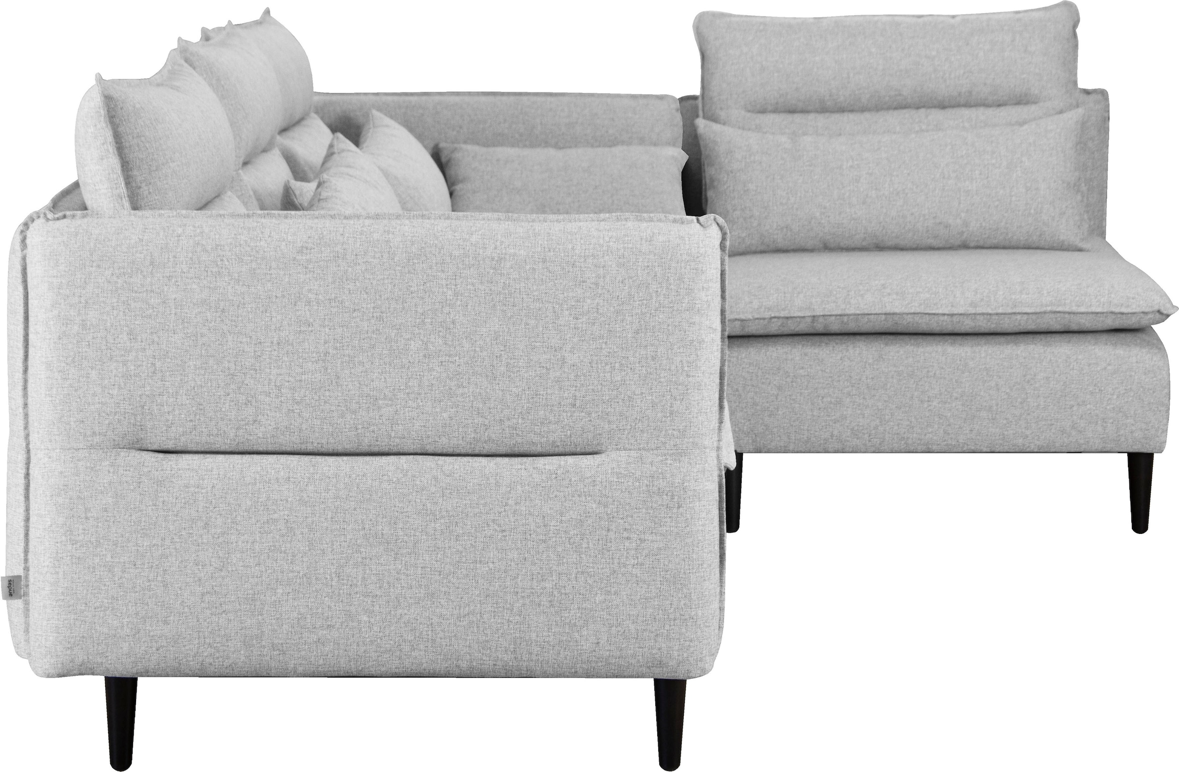 andas Ecksofa »ALVIK L-Form« zusammengesetzt aus Modulen, erweiterbar mit Modulen der Serie