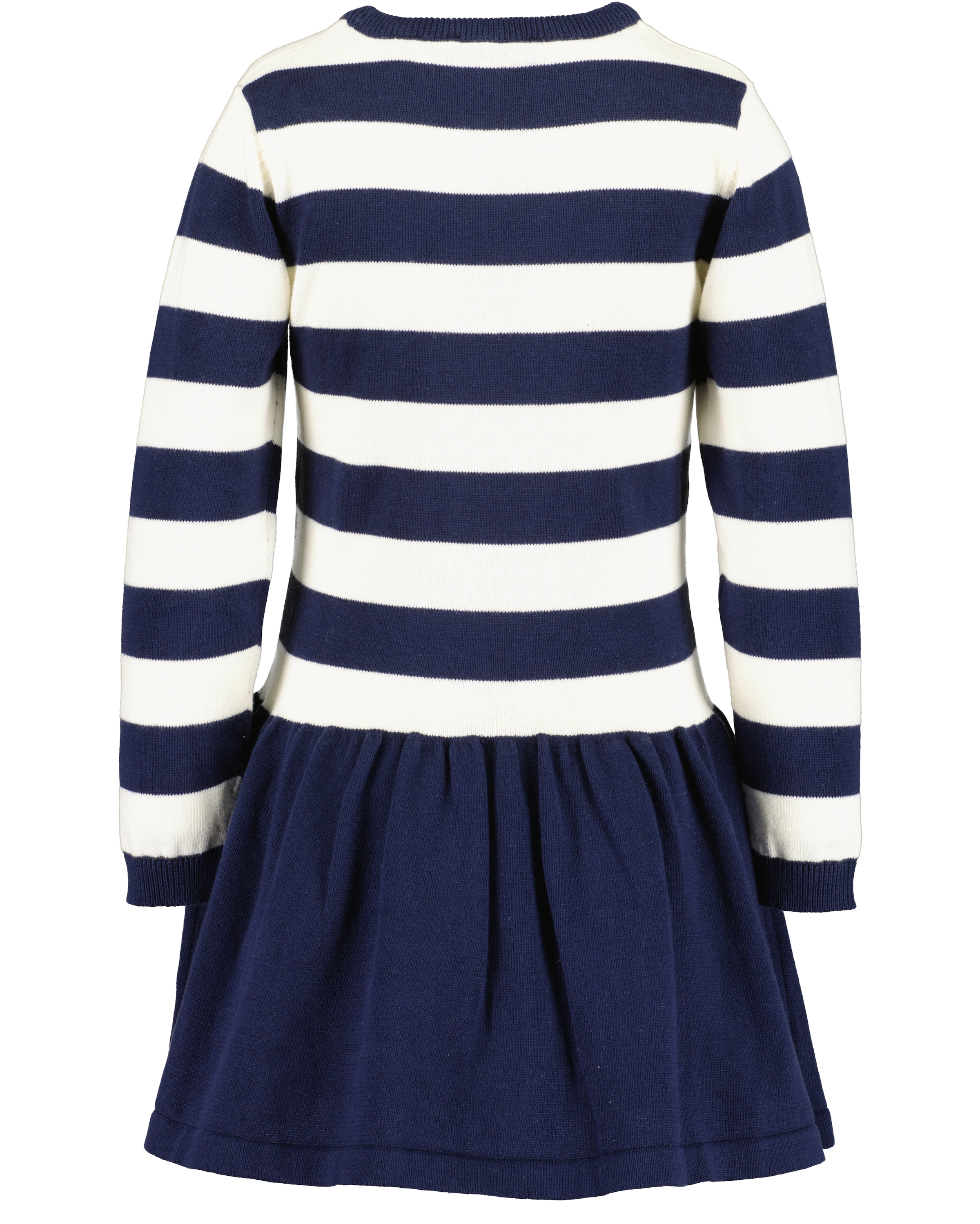 Blue Seven Strickkleid mit tollem Herzenmotiv mit Wendepailletten