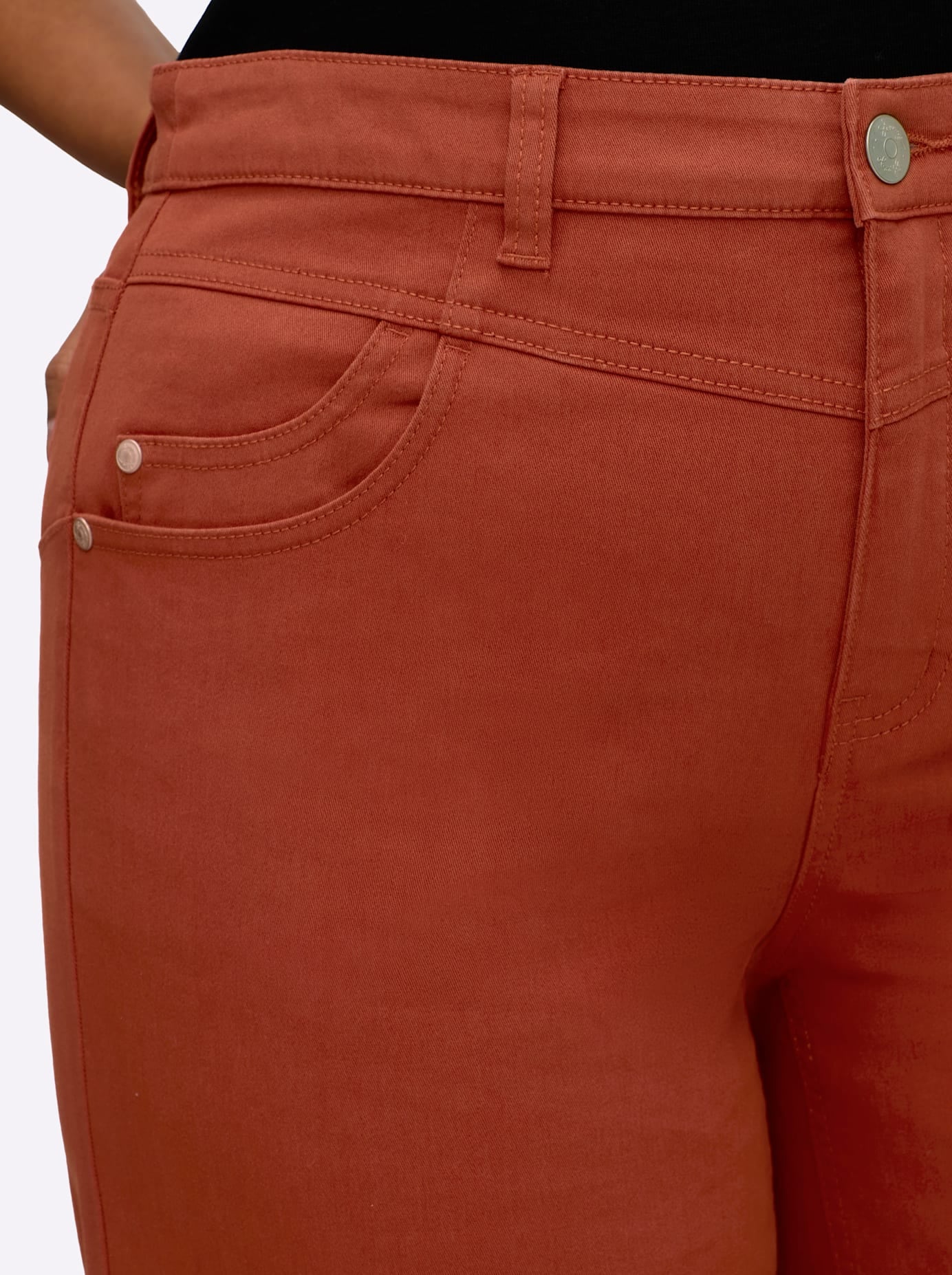 Sheego High-waist-Jeans 1 Stk. tlg.