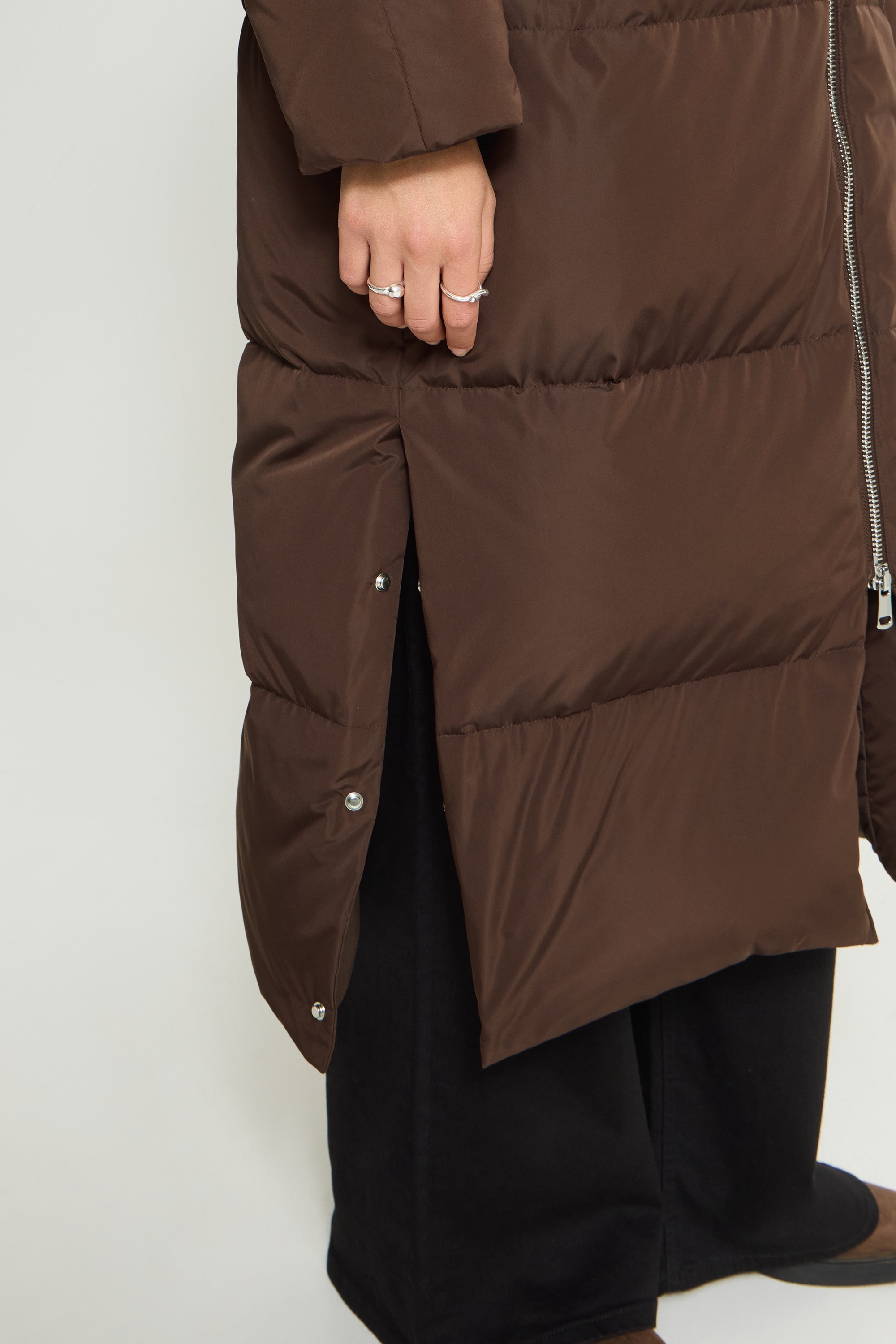 Ichi Outdoorjacke »Damen Gefütterter Mantel IHBUNALA«