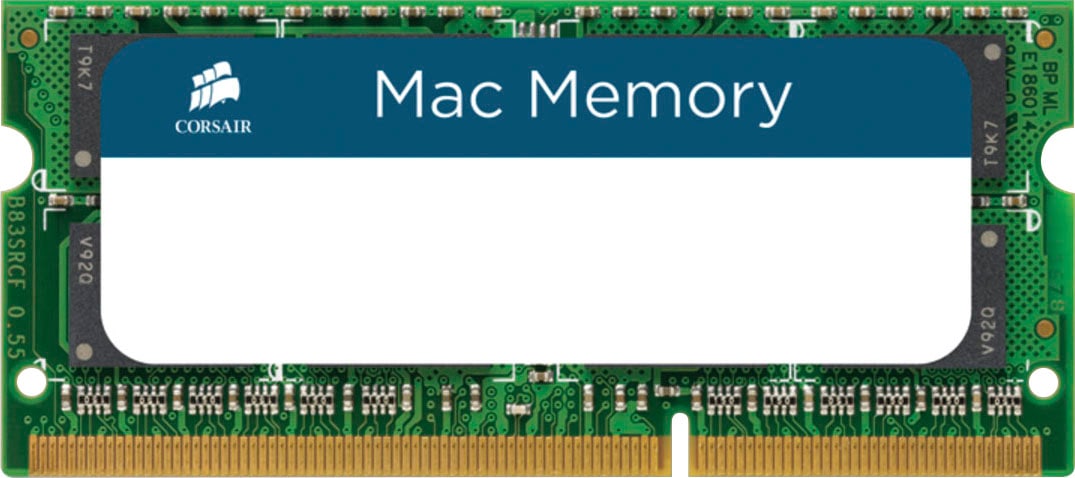 Corsair Laptop-Arbeitsspeicher »Mac Memory — 8GB Dual Channel DDR3 SODIMM«