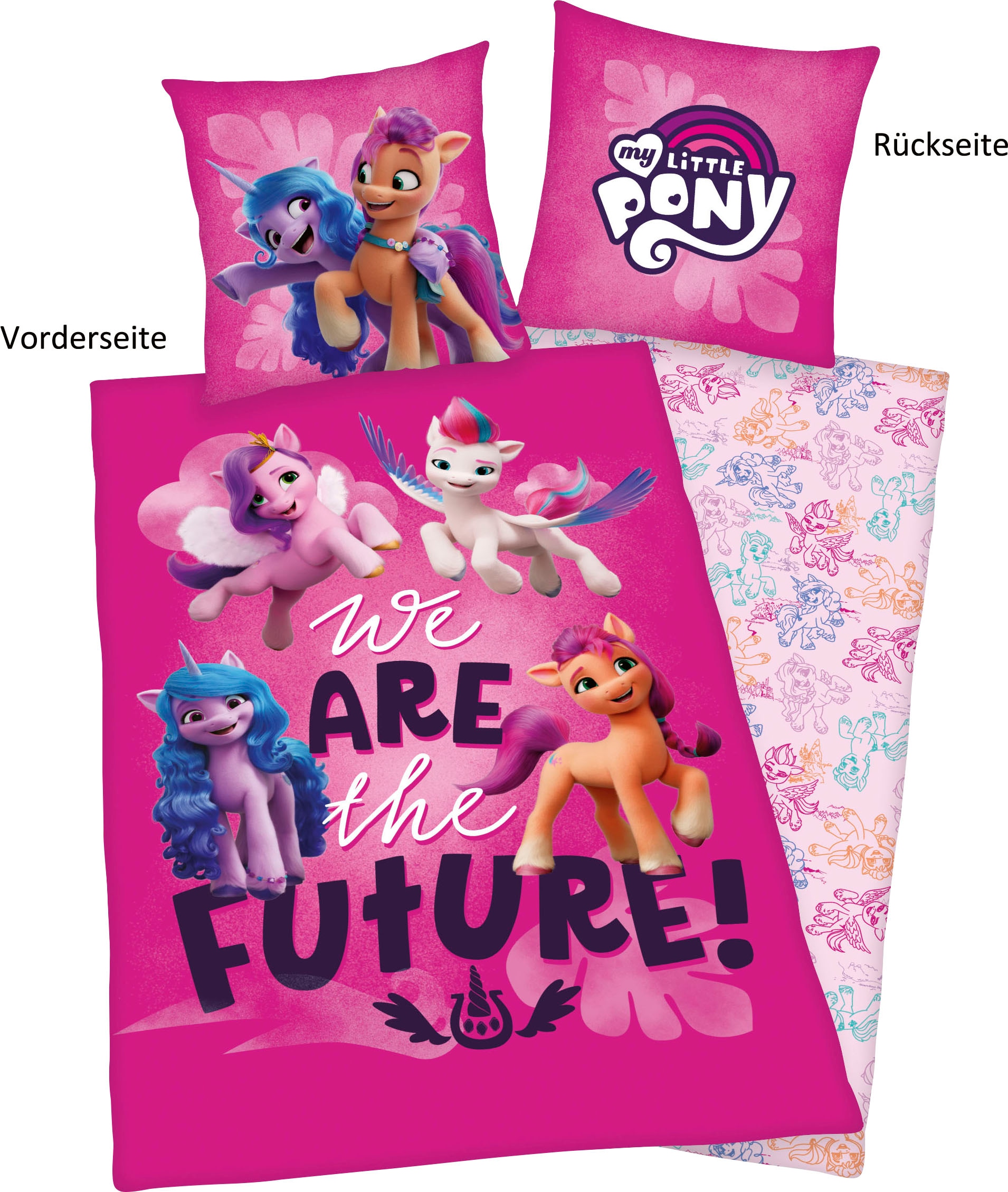 My Little Pony Kinderbettwäsche »My little pony«, mit tollem My little pony Motiv
