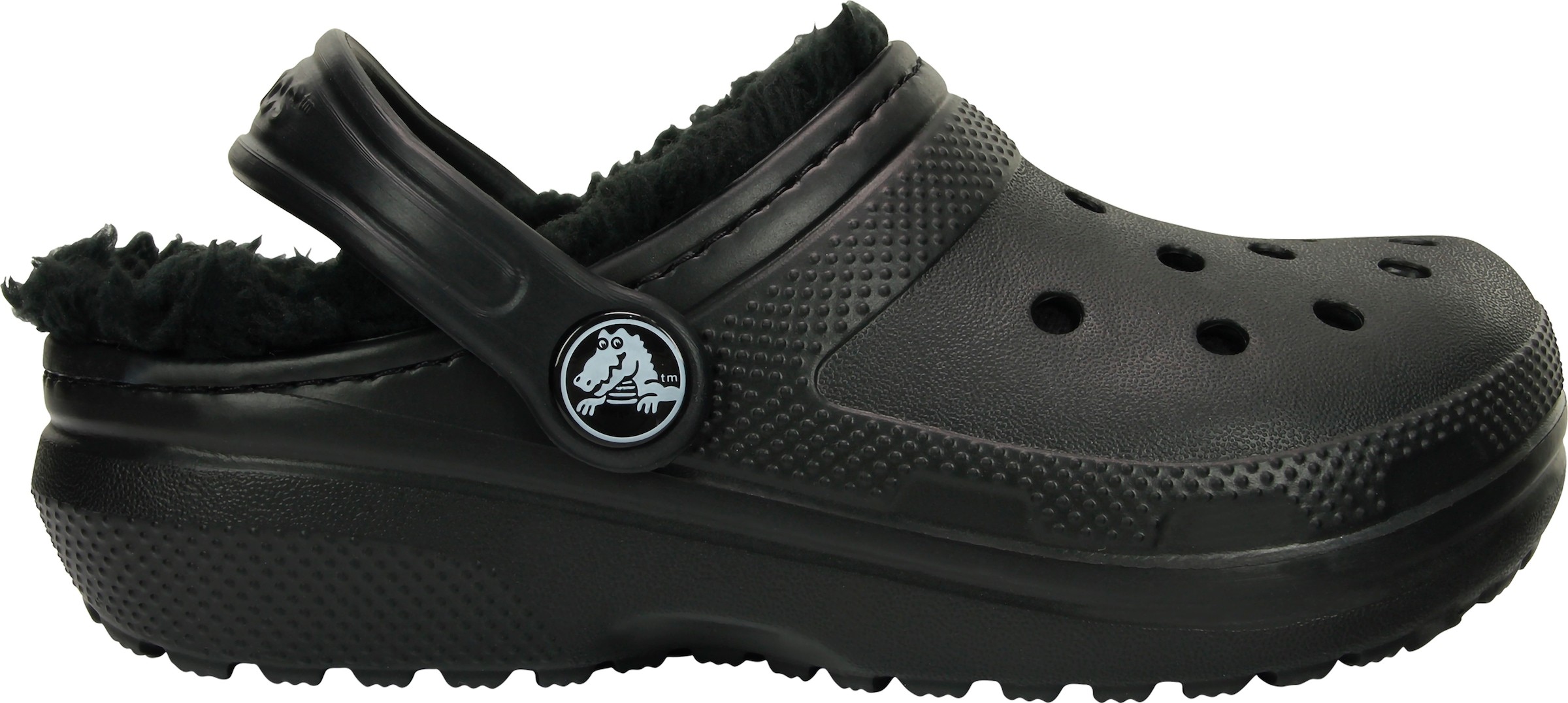 Crocs Clog »Kids' Classic Lined Clog«, Hausschuh, Pantoffel, Schlappen mit Warmfutter