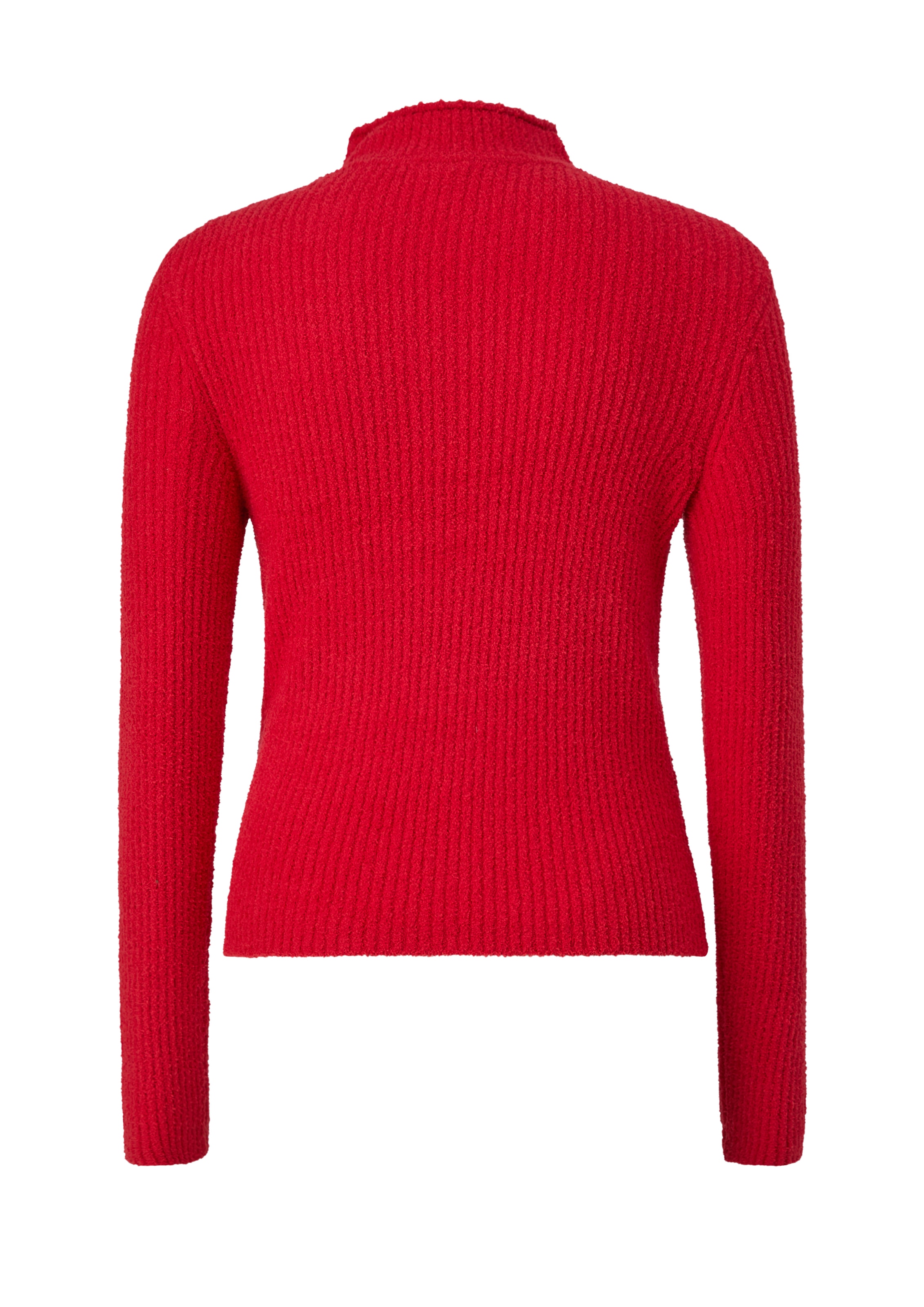 s.Oliver Junior Strickpullover Chenille-Pullover mit Stehkragen / Für Girls
