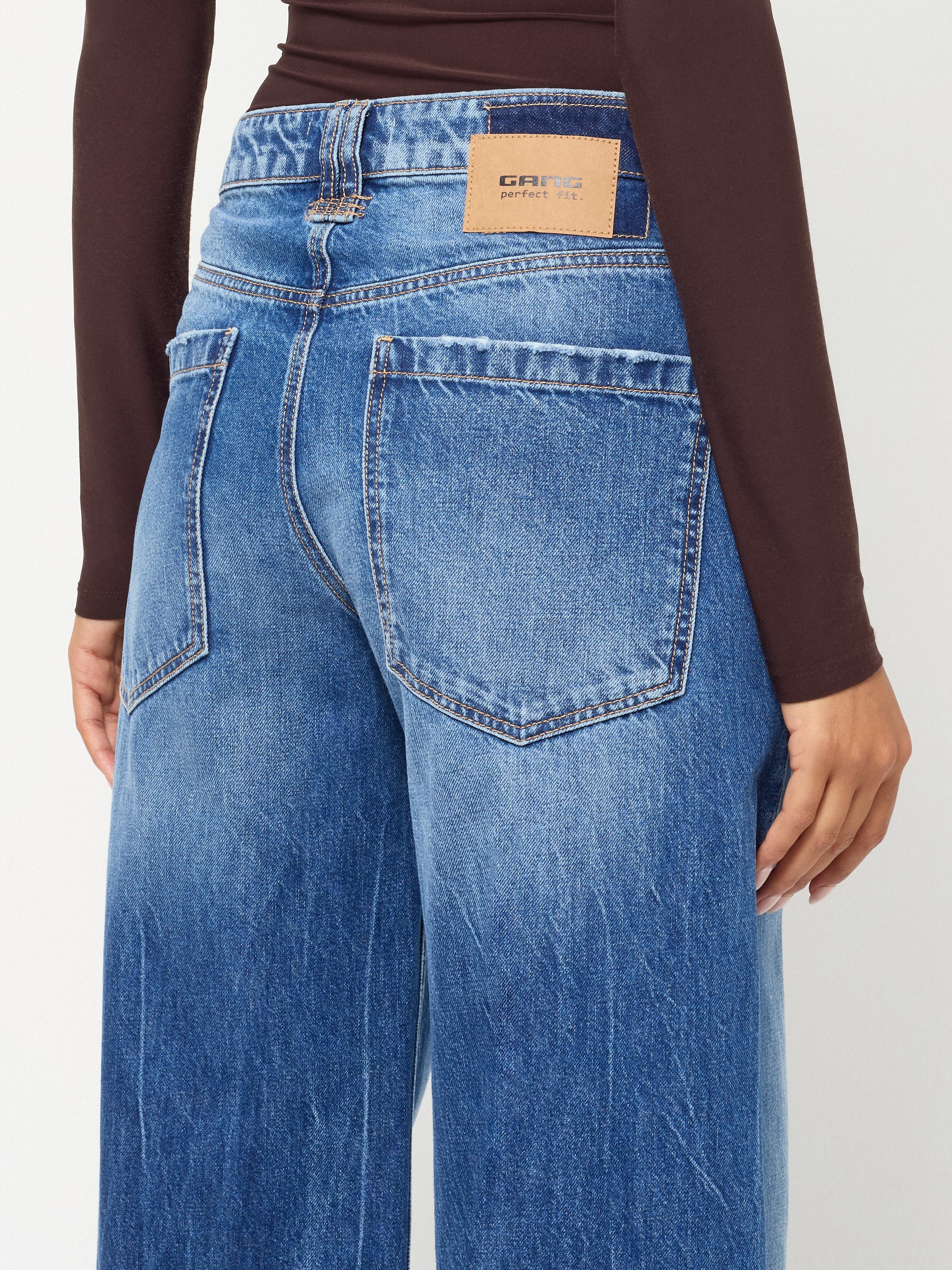 GANG 5-Pocket-Jeans »94CORA« im Baggy Fit mit niedriger Leibhöhe