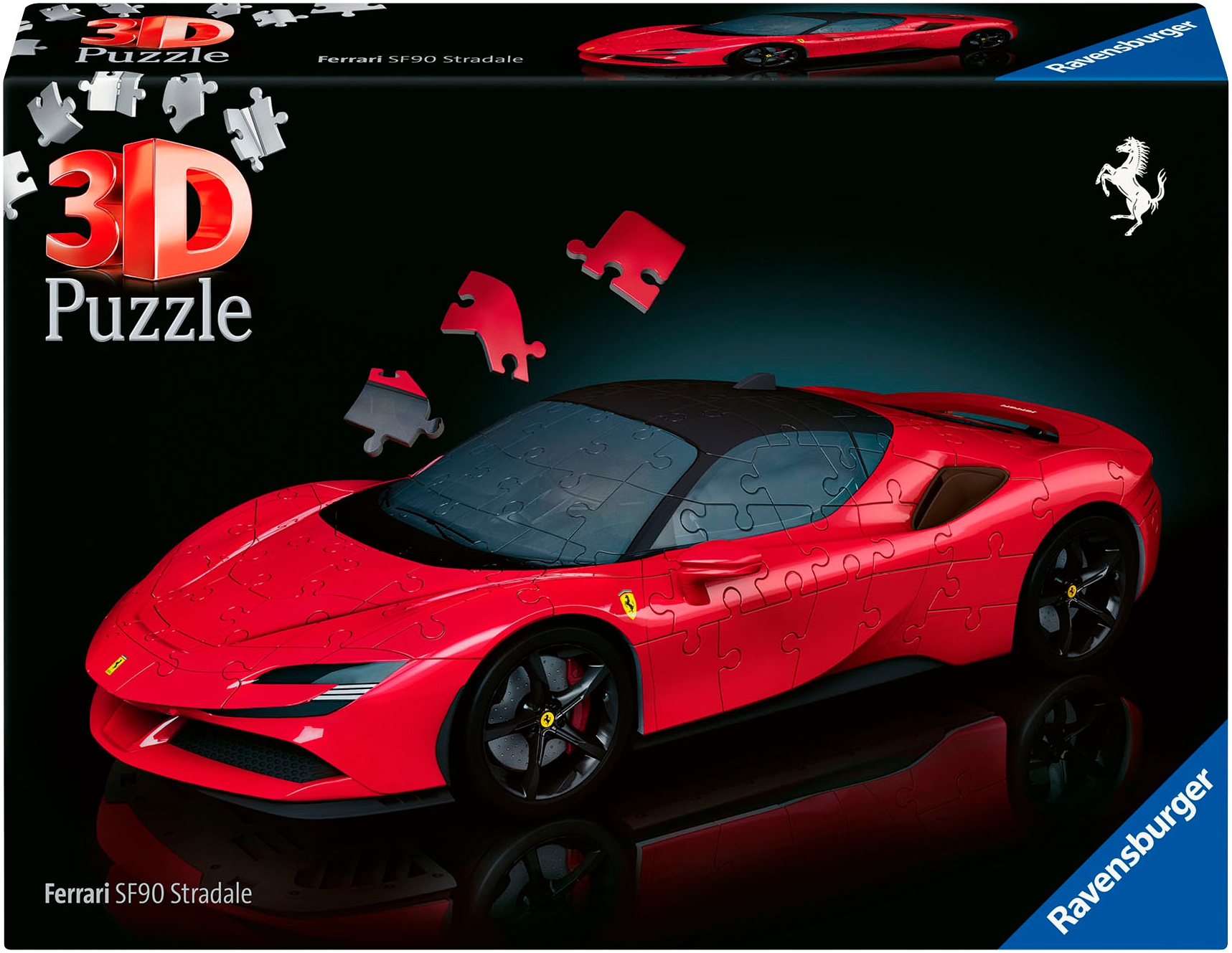 Ravensburger 3D-Puzzle »Ferrari SF 90 Stradale«, (108 tlg.), Made in Europe; FSC®- schützt Wald - weltweit