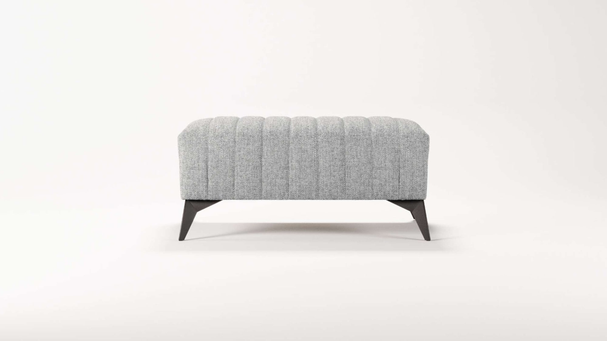 Places of Style Polsterhocker »MATTHEW Sitzhocker, Maße B/T/H: B/T/H: 90/60/43 cm«, Steppung