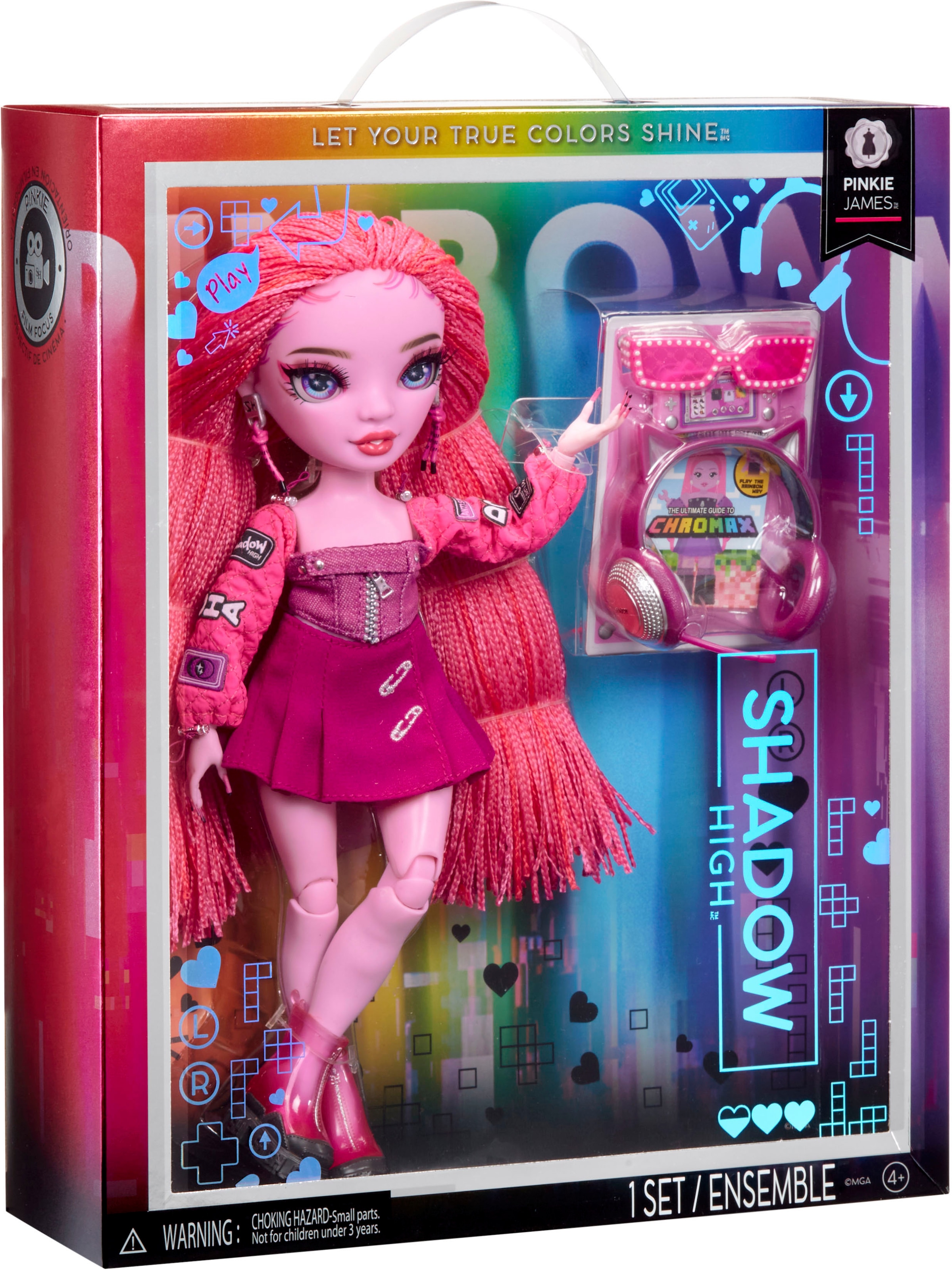 MGA ENTERTAINMENT Anziehpuppe »Pinkie James (Pink)«