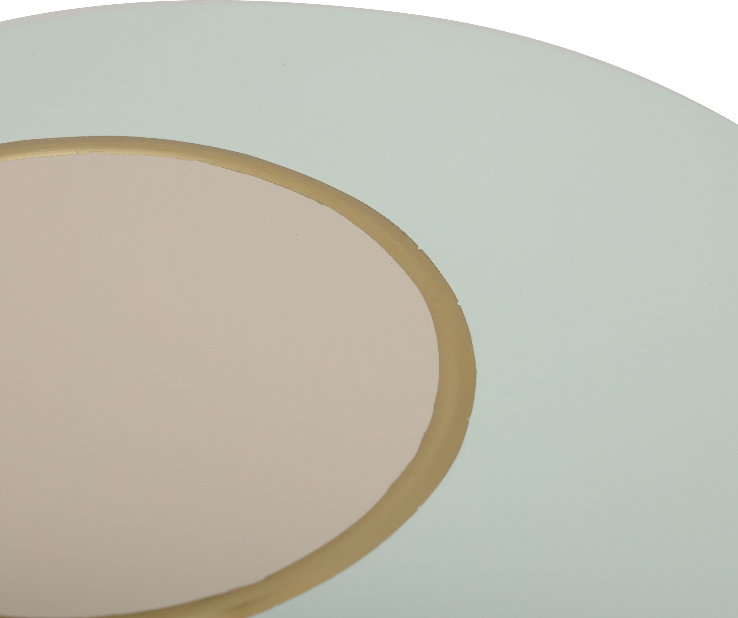 Kayoom Beistelltisch »Morrison 2025, Beistelltisch aus Eisen« 1 Stk. tlg. Handarbeit, lackierter Tisch mit Metalleffekten, auf 3-Beinen